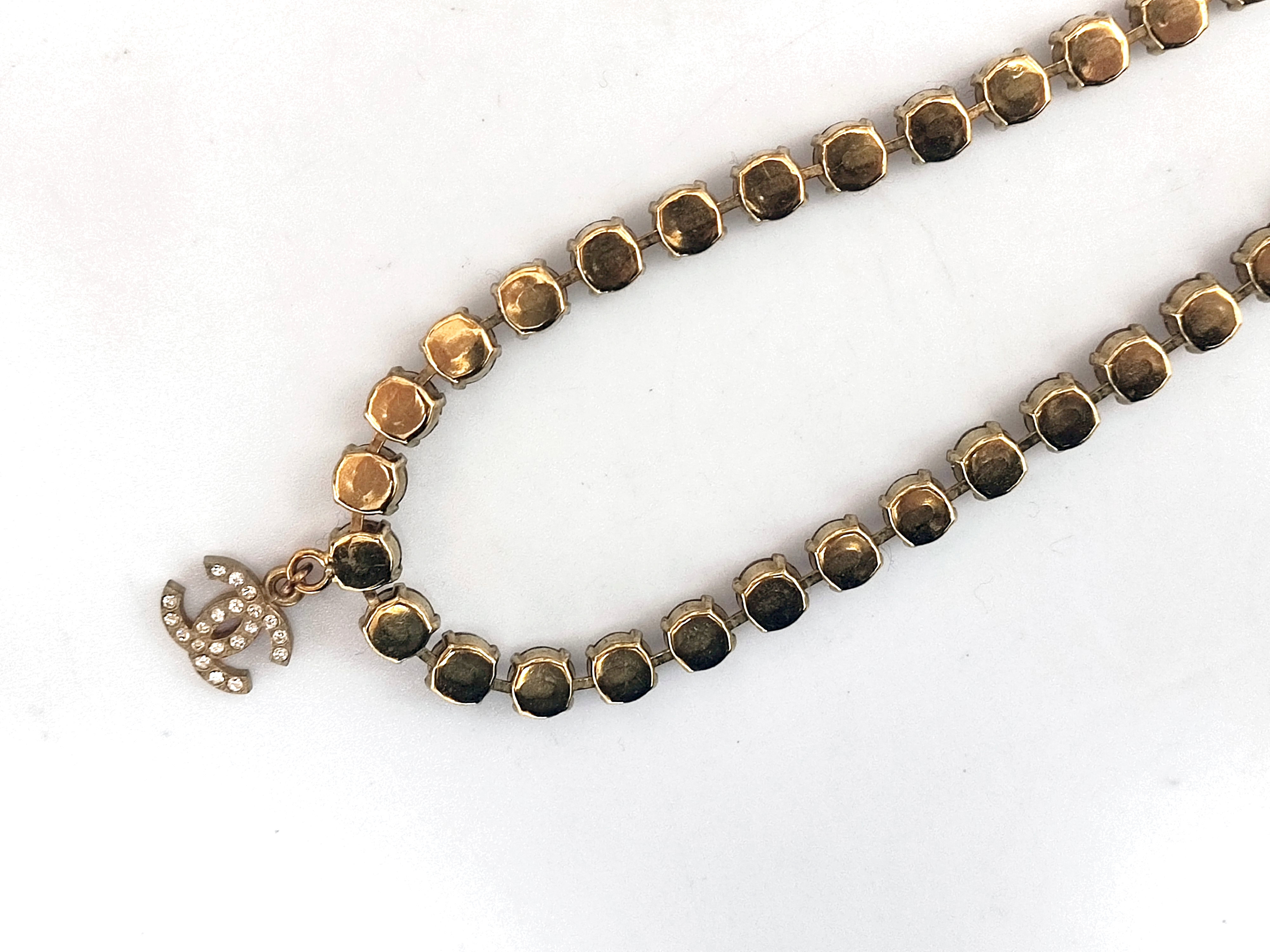 Coco Mark Bijou Rhinestone Necklace 95P Necklace — view 9