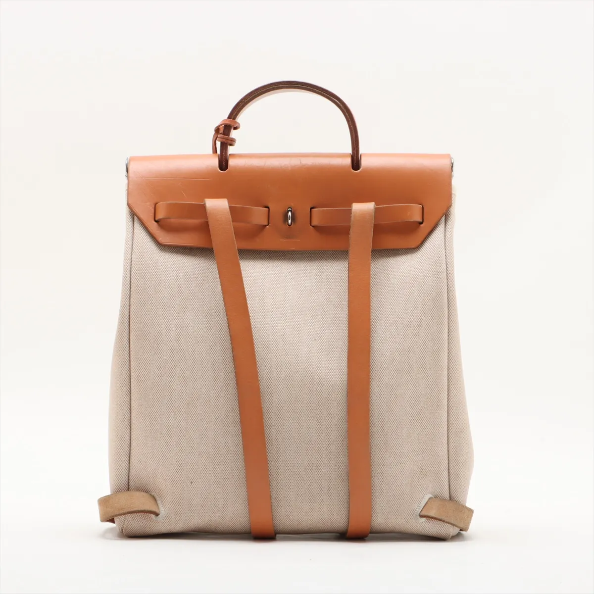 Ale Bag Ad PM Toile Ash x Vash Hunter Beige x Natural Silver Hardware E:2001 — view 2