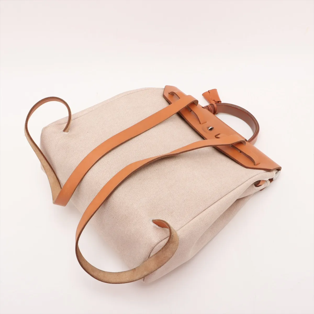 Ale Bag Ad PM Toile Ash x Vash Hunter Beige x Natural Silver Hardware E:2001 — view 5