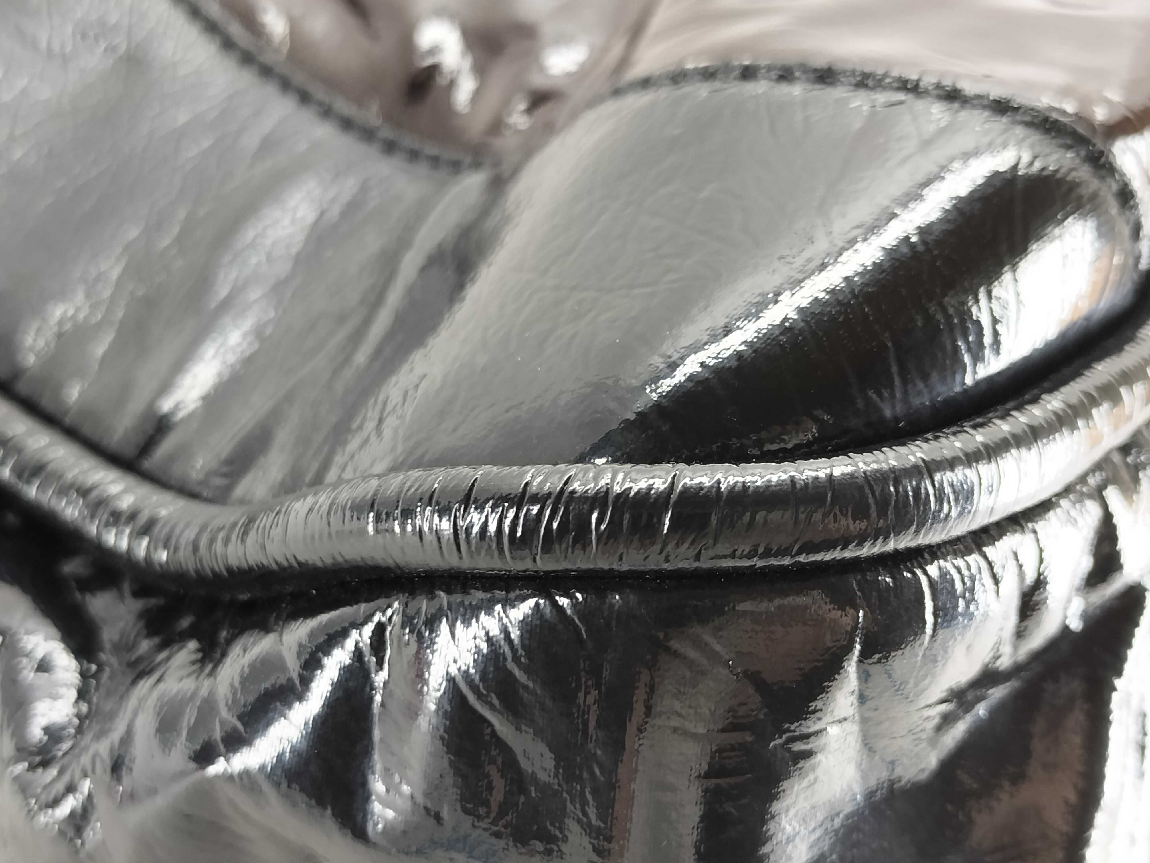 patent leather handbag — view 6