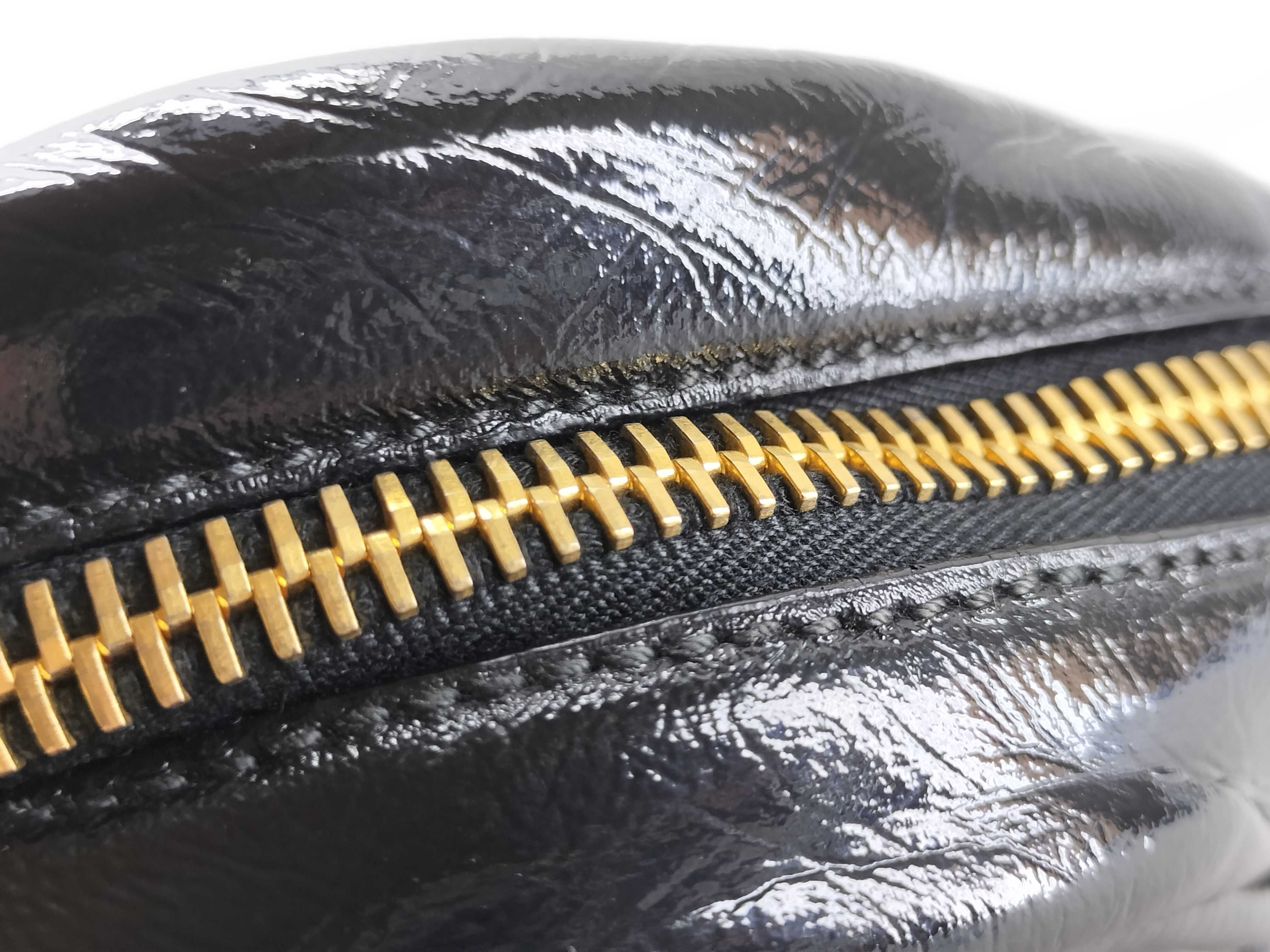 patent leather handbag — view 8