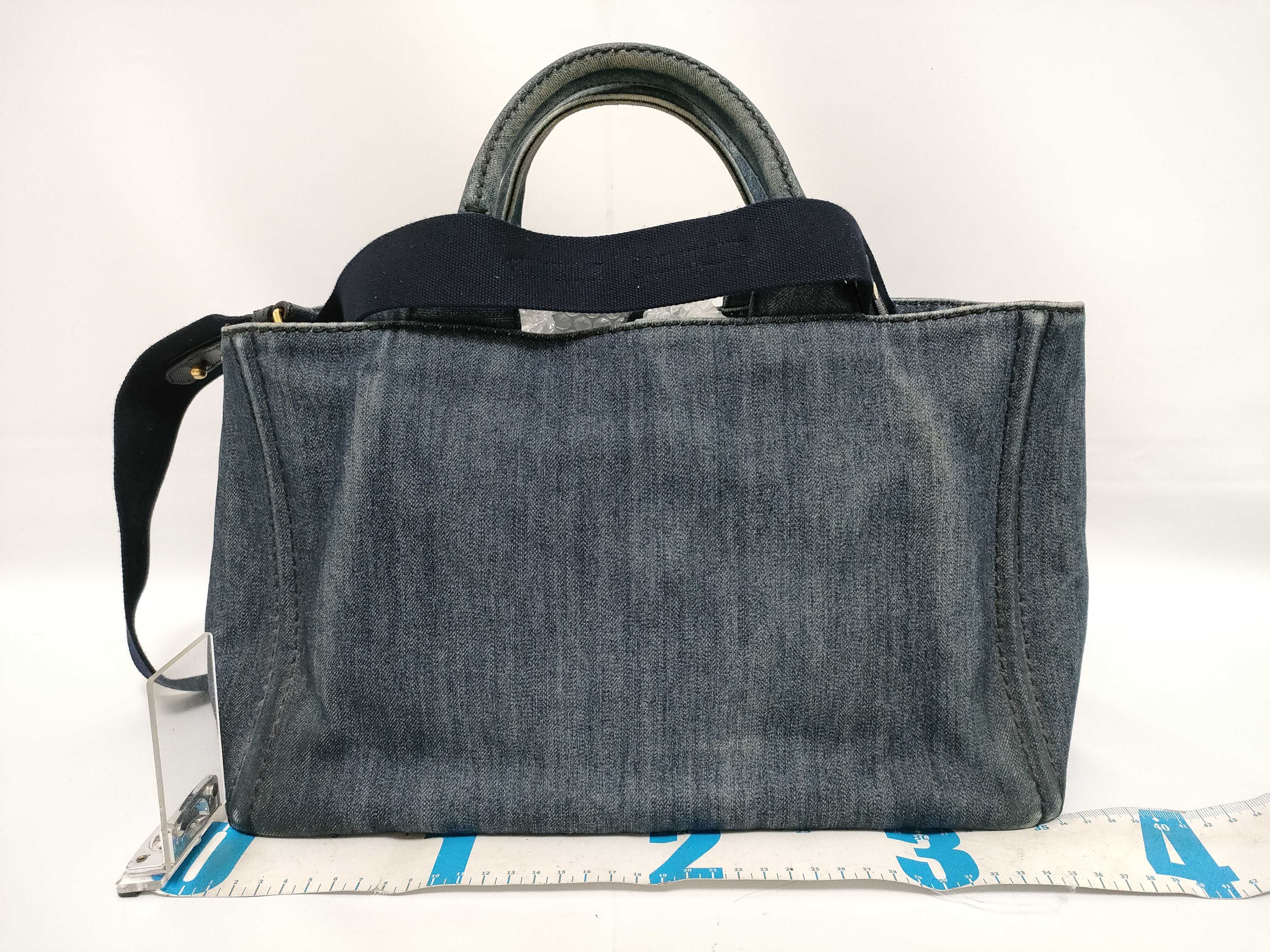 Canapa Denim Tote Bag — view 2