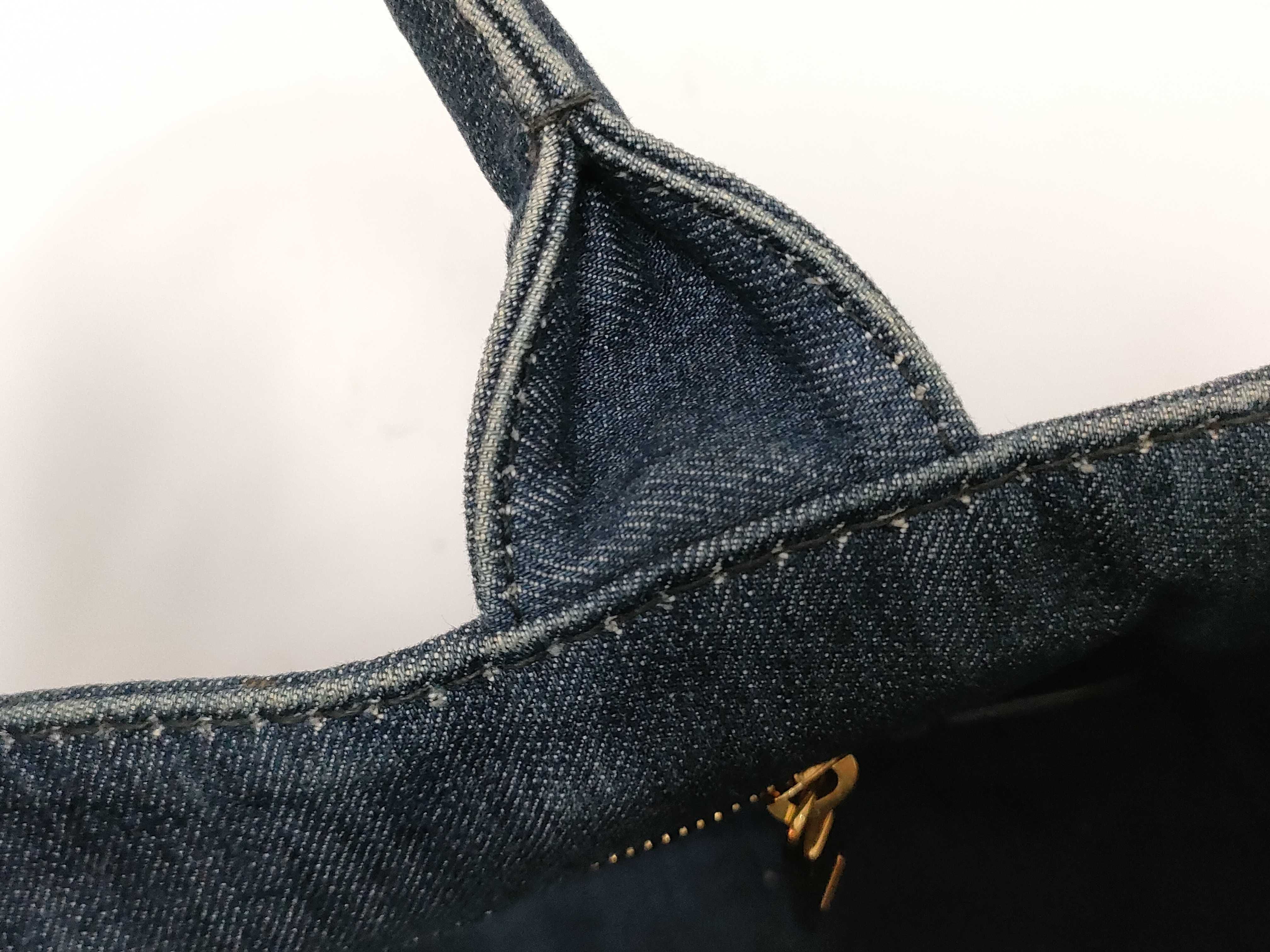 Canapa Denim Tote Bag — view 7