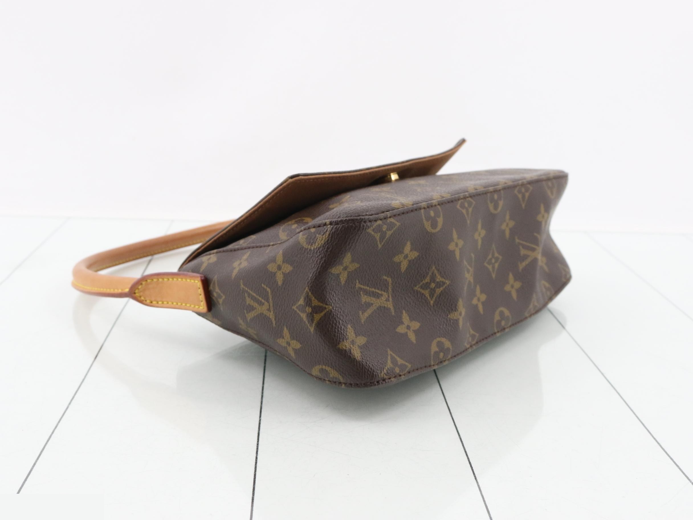 Mini Looping Monogram Handbag — view 5