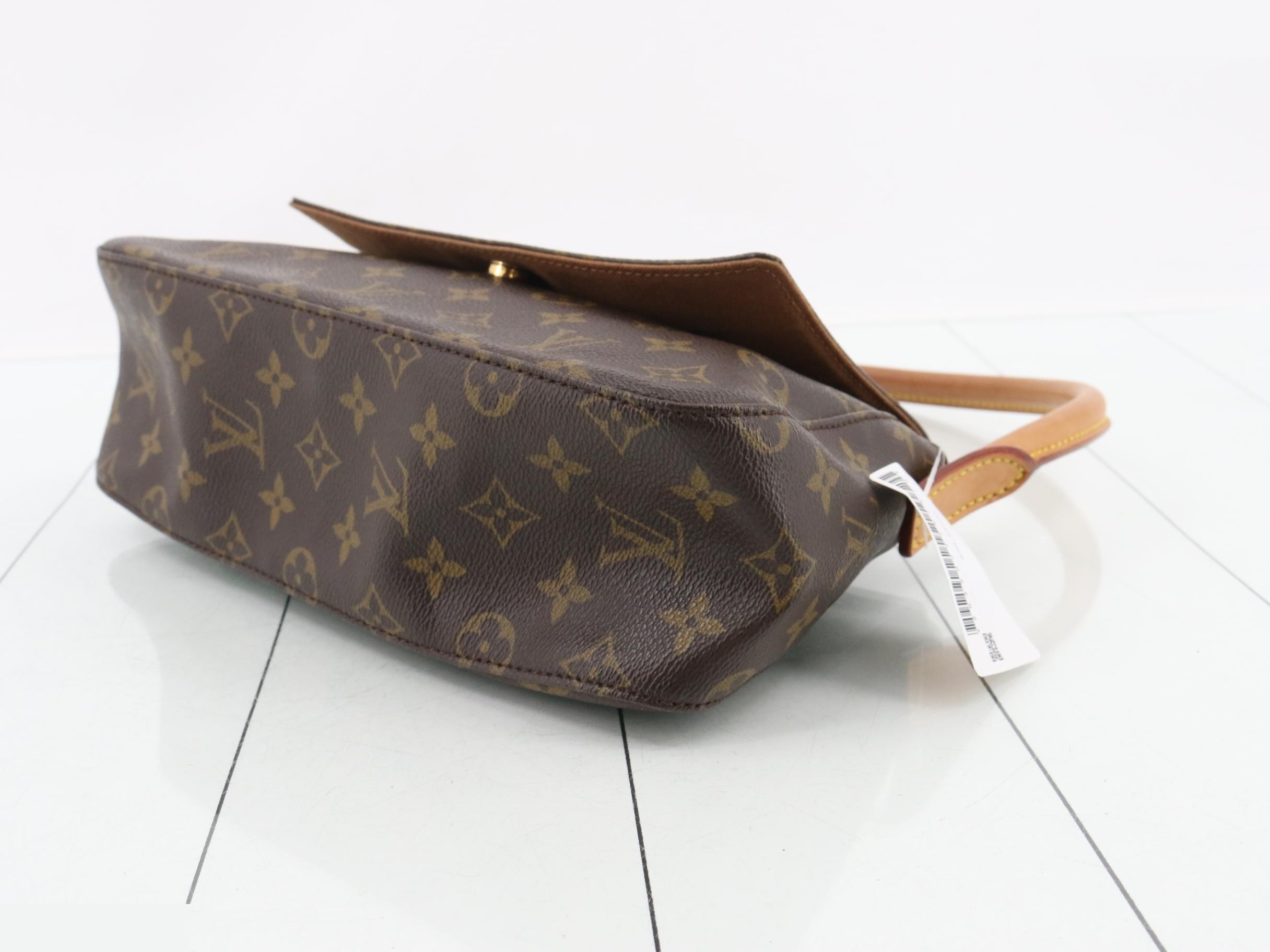 Mini Looping Monogram Handbag — view 6