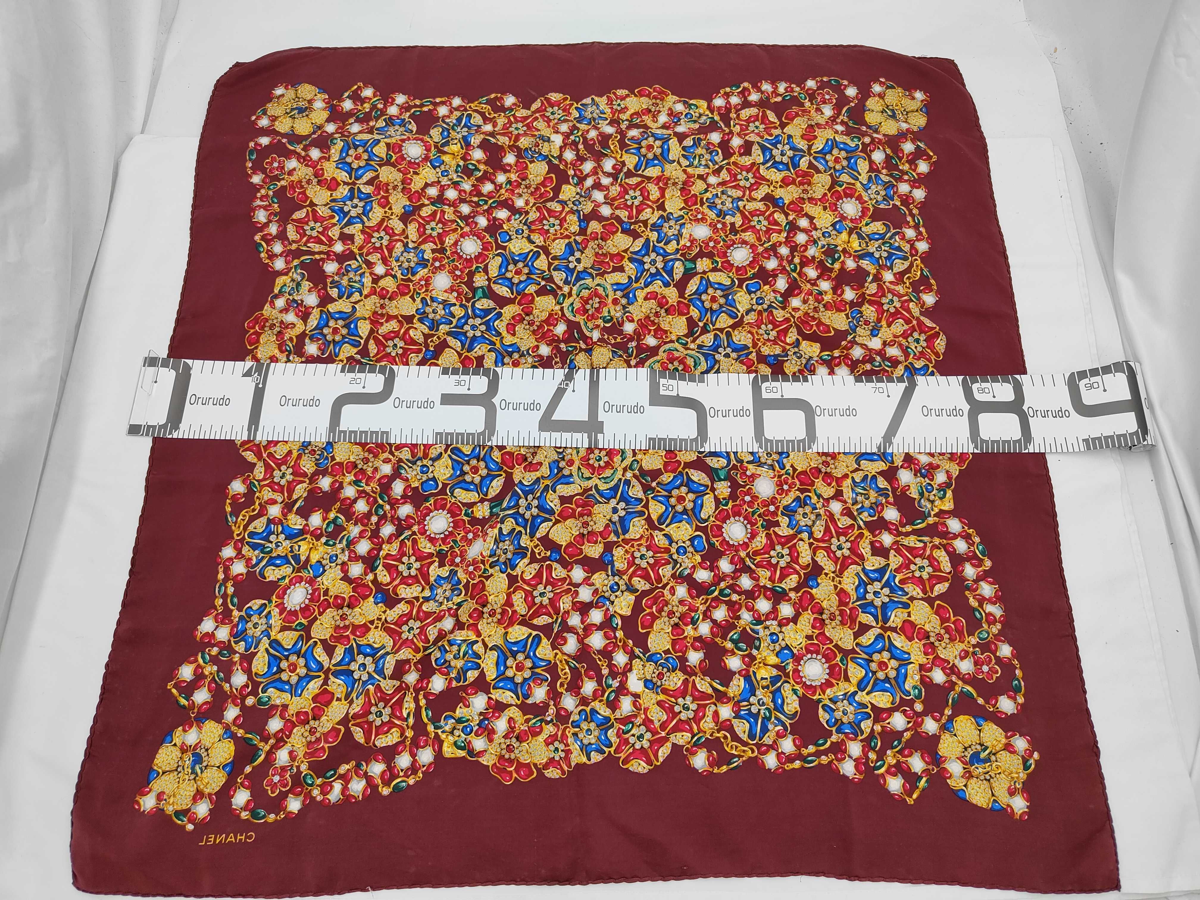 Accessories Pattern Silk Scarf Other Accessories — view 2