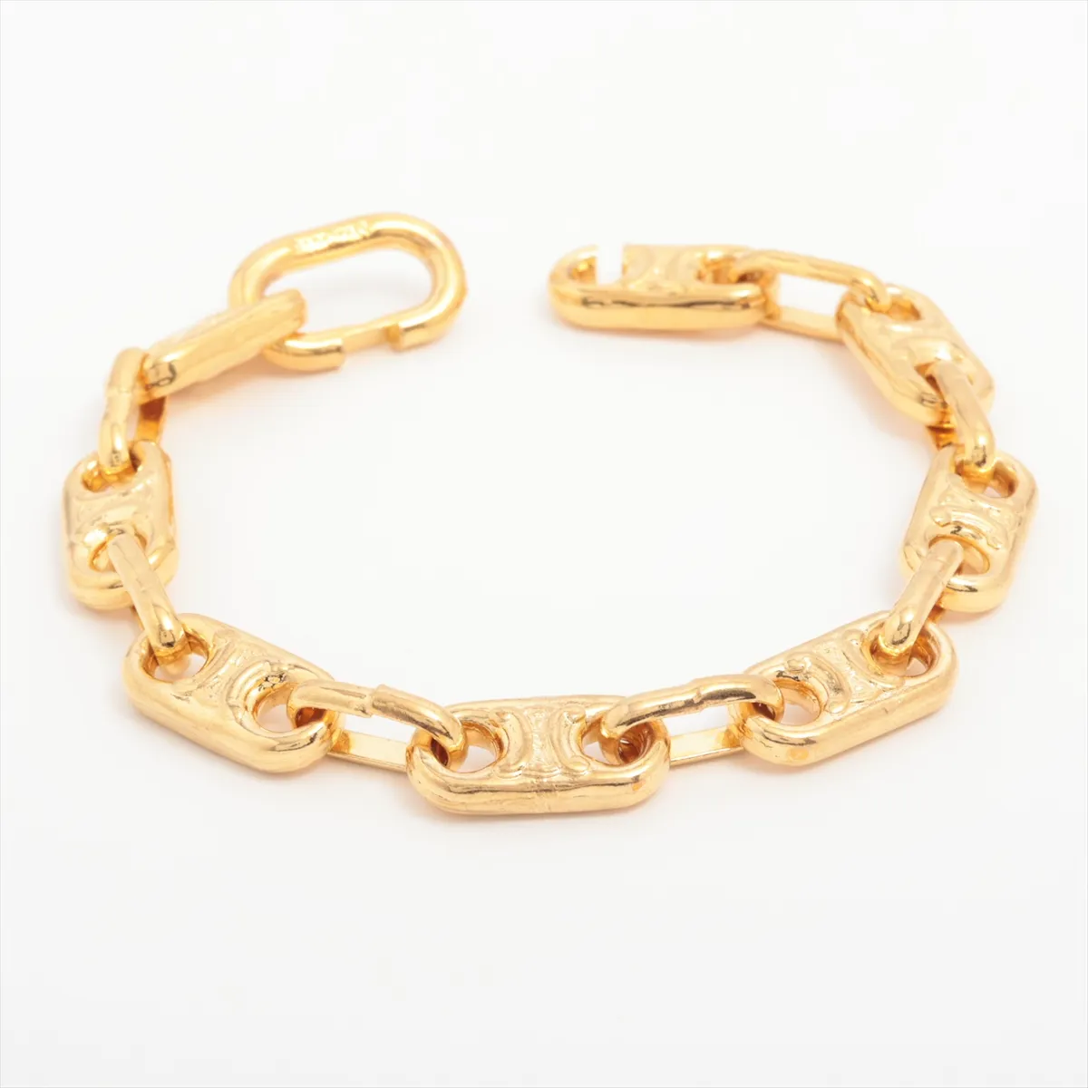 Macadam bracelet, GP gold.