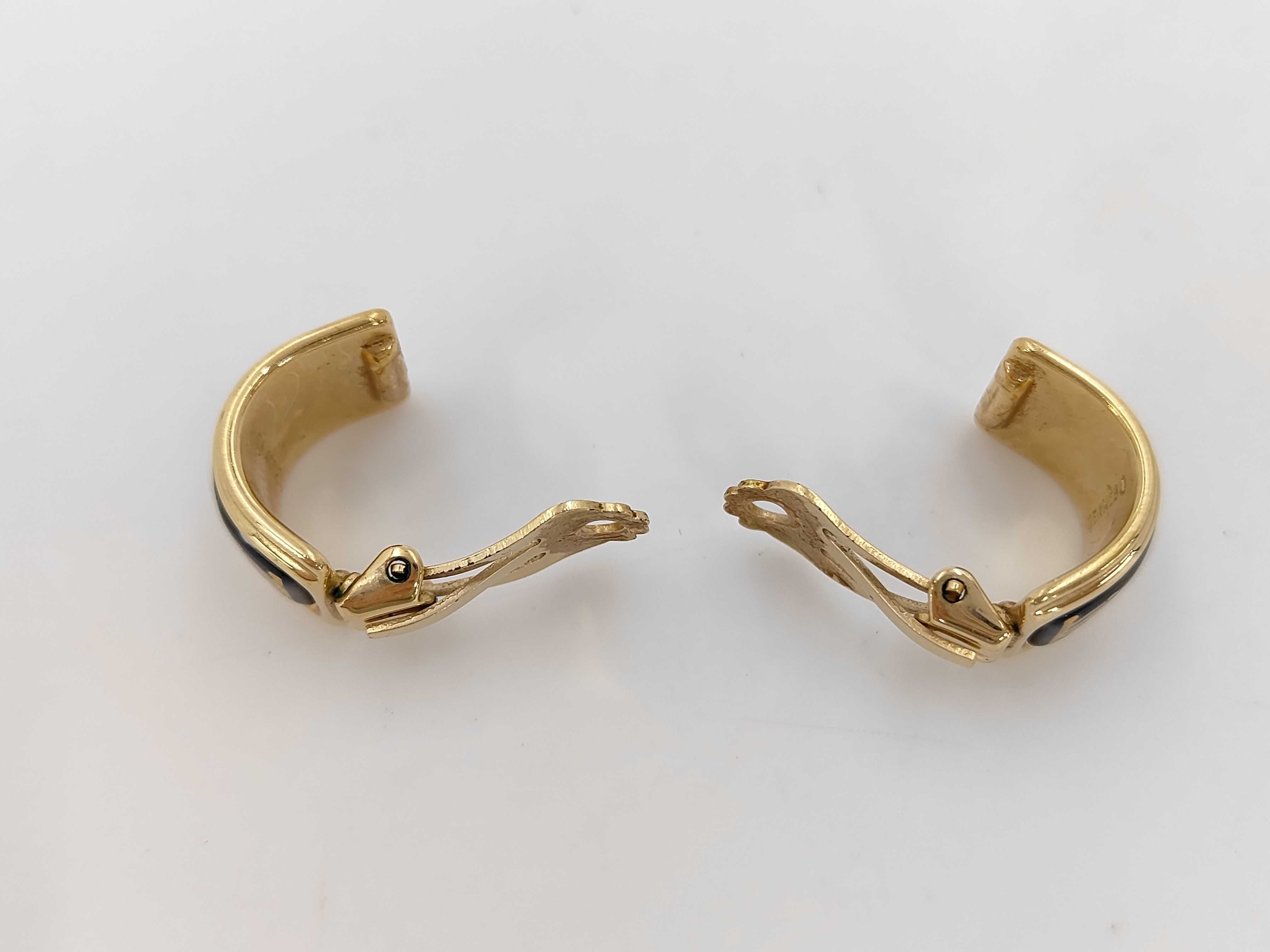 enamel earrings — view 4