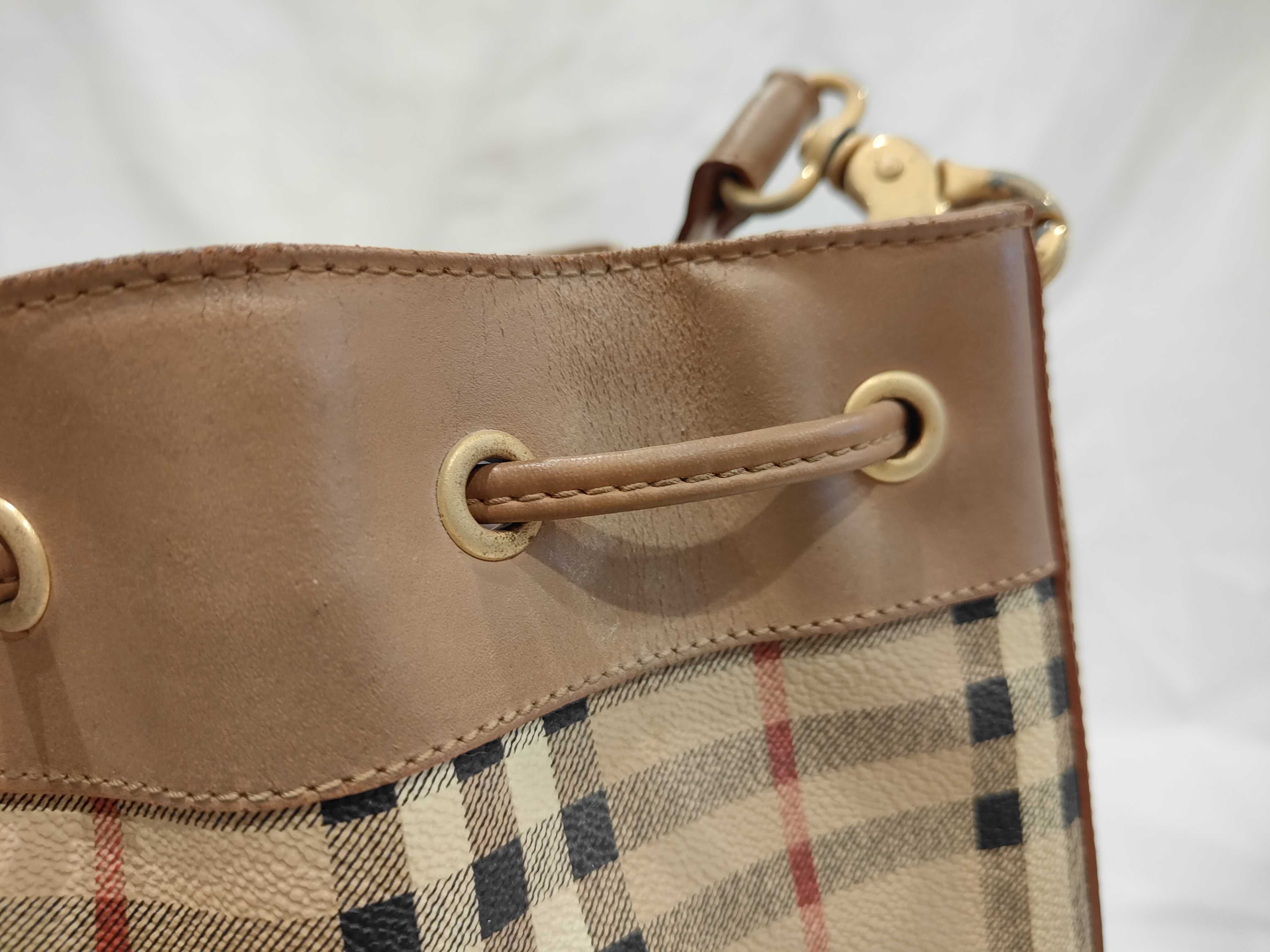 Nova Check Bucket Shoulder Tote Bag — view 13