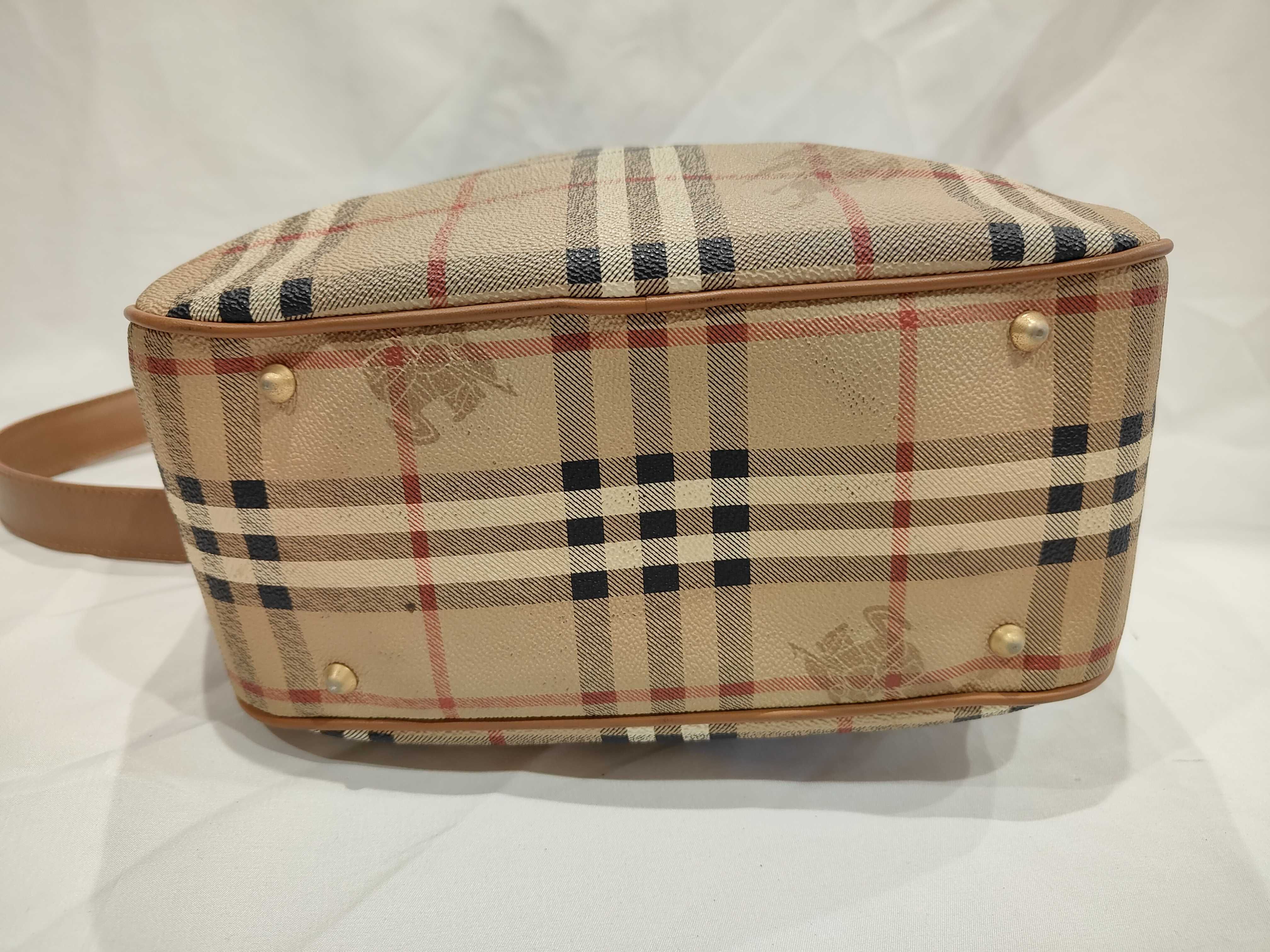 Nova Check Bucket Shoulder Tote Bag — view 3