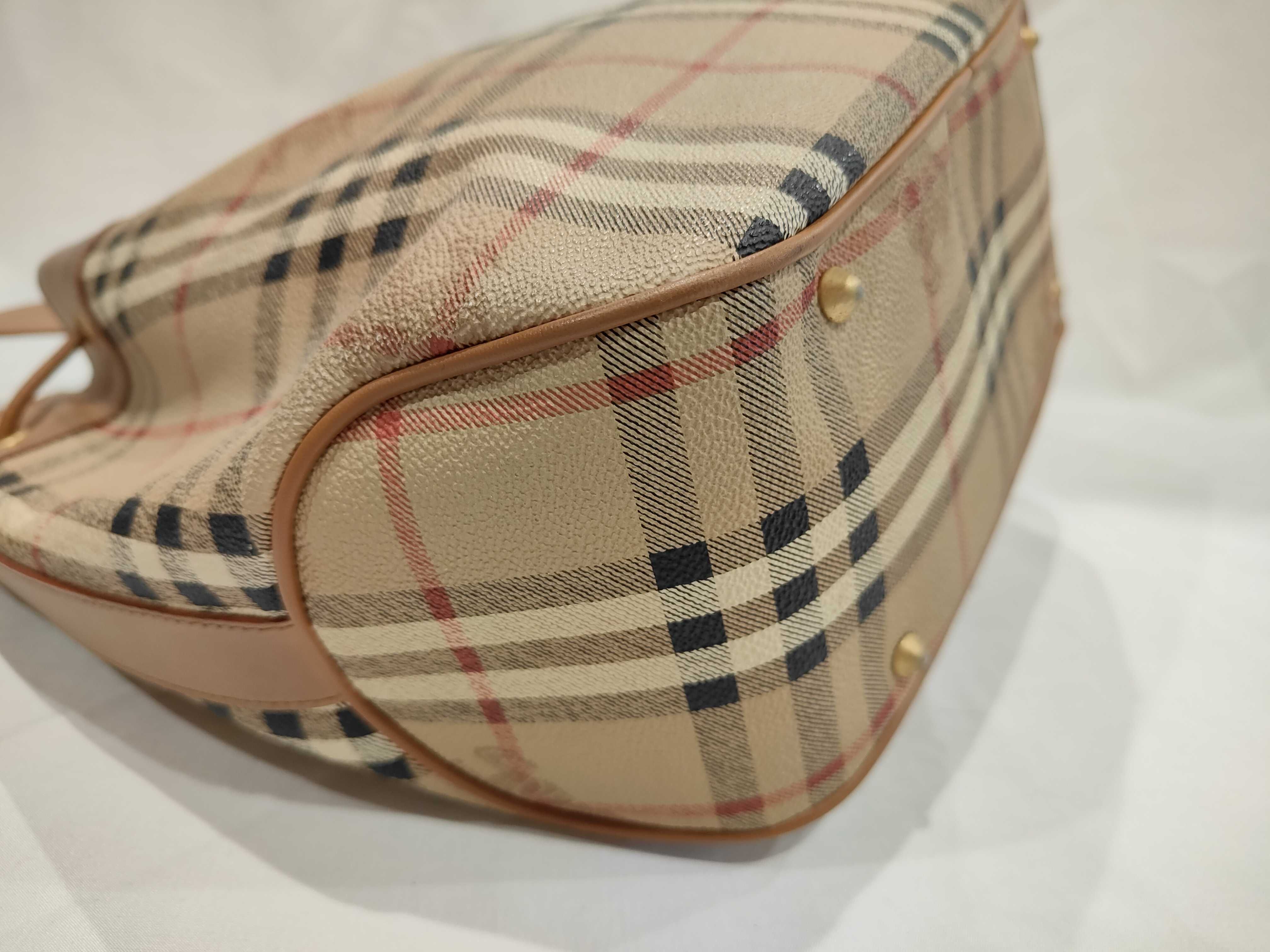 Nova Check Bucket Shoulder Tote Bag — view 5