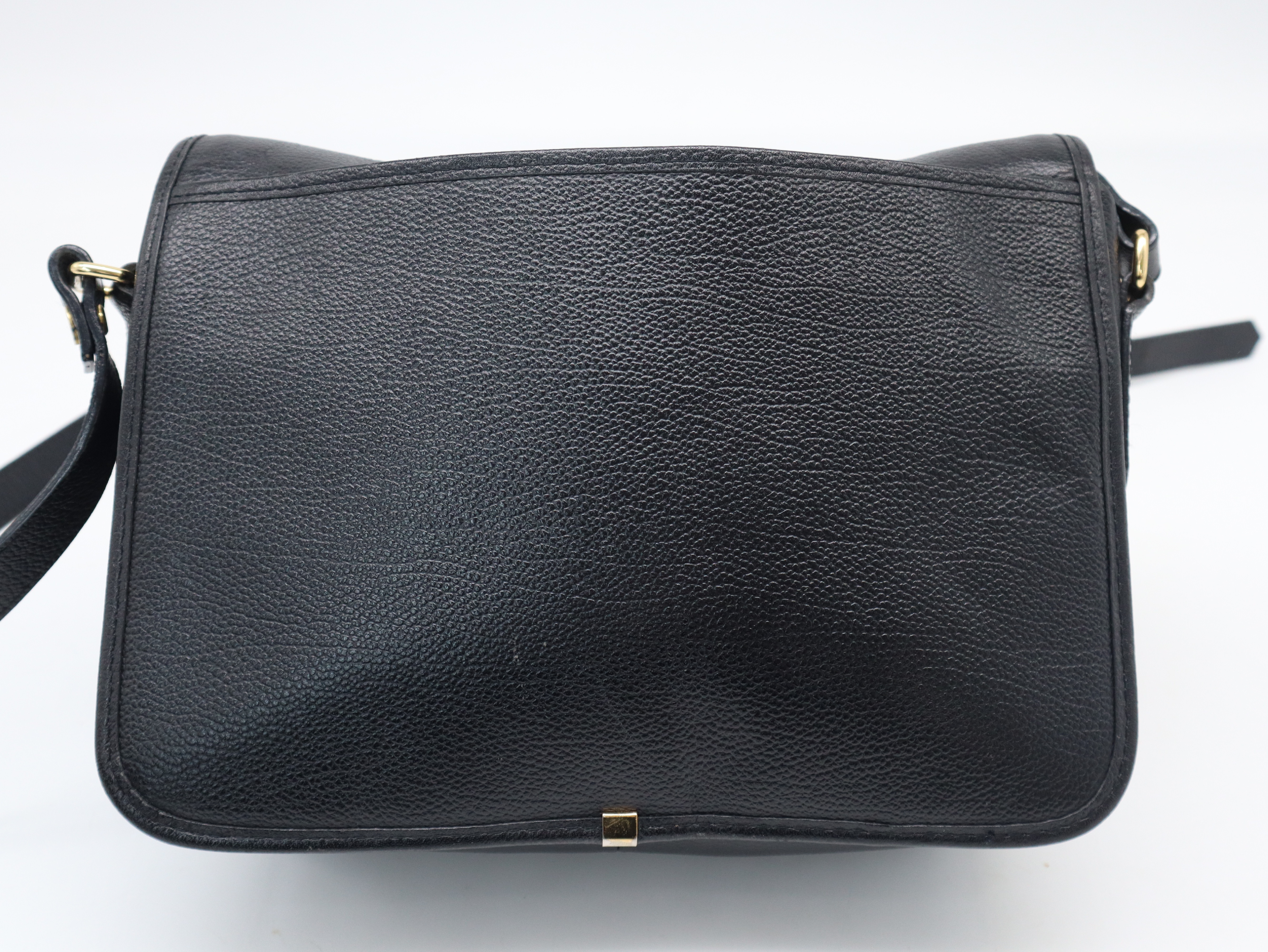 Cassandra Logo Stitch Shoulder Bag, Black — view 2