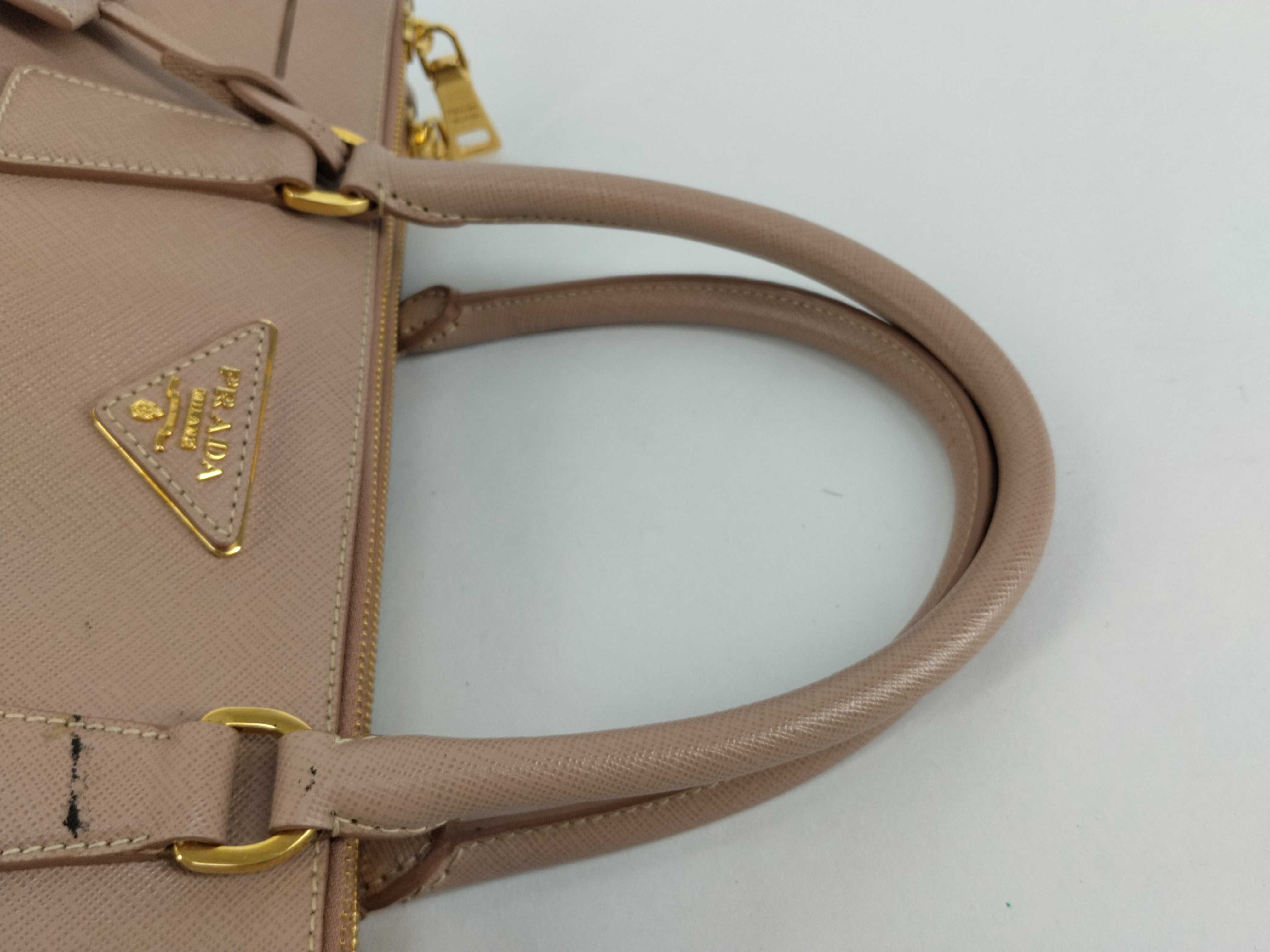 Galleria Saffiano 2-Way Handbag, Pink Beige — view 3