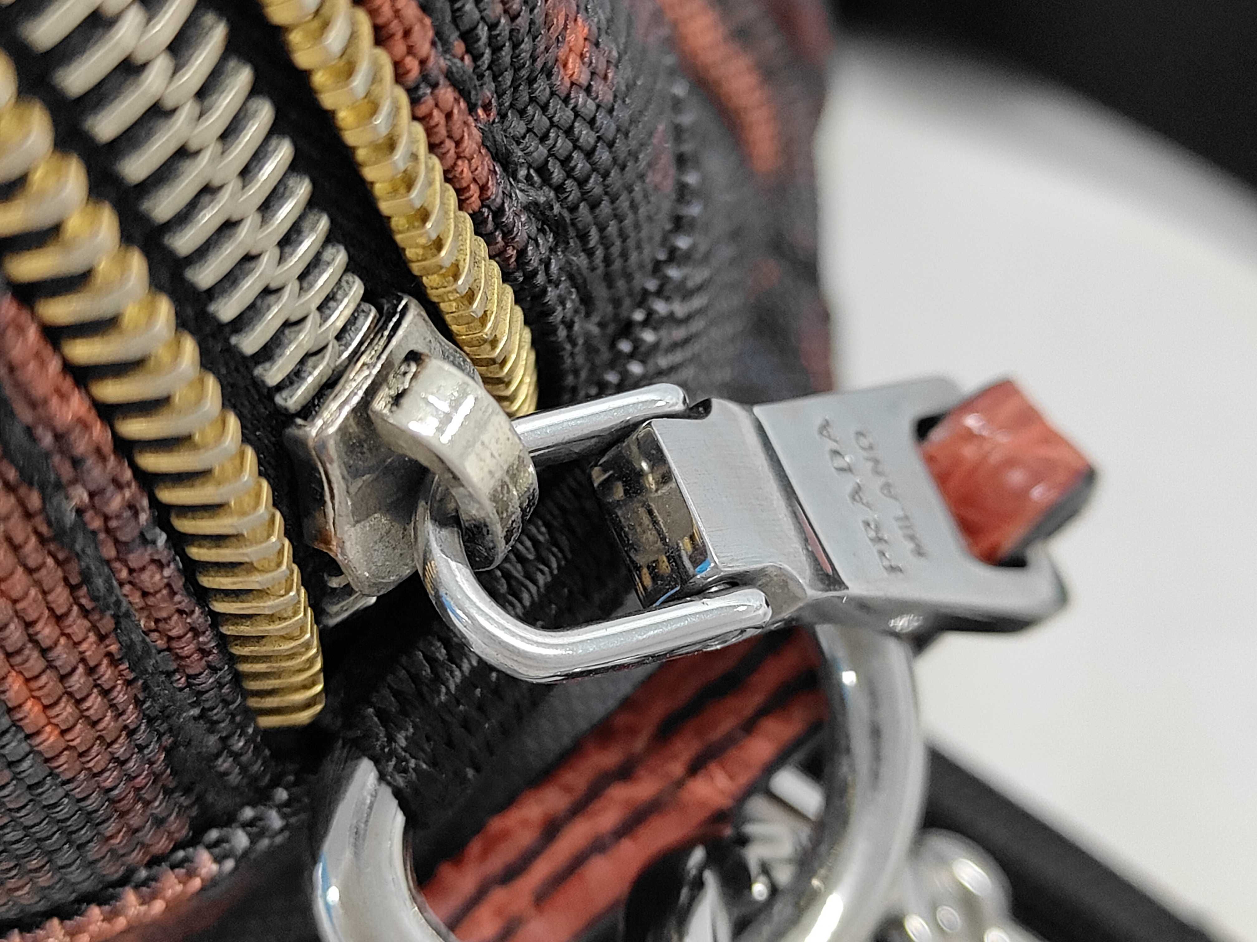 Crocodile Handle 2-way Shoulder Bag Boston Bag — view 7