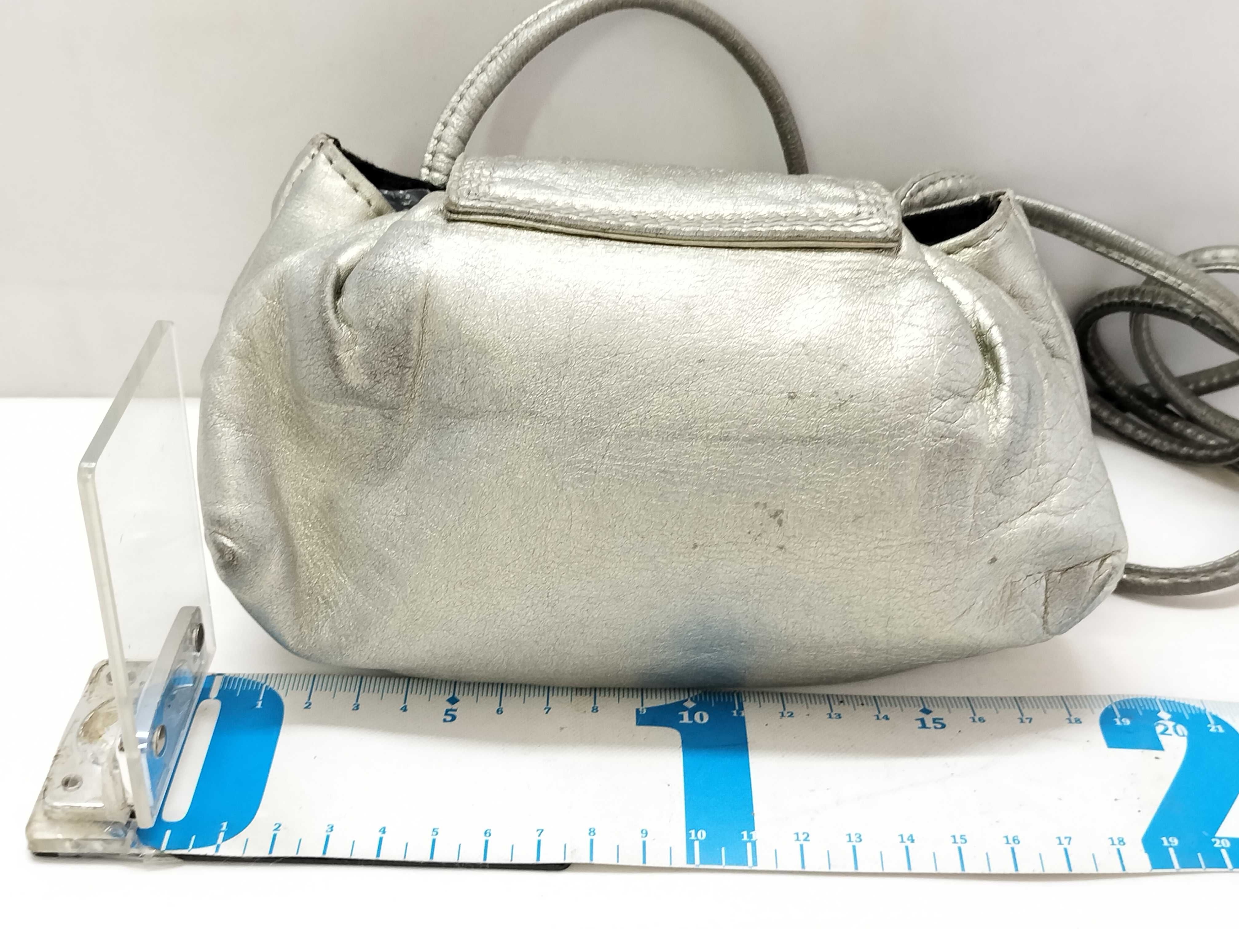 shoulder bag silver shoulder bag — view 2