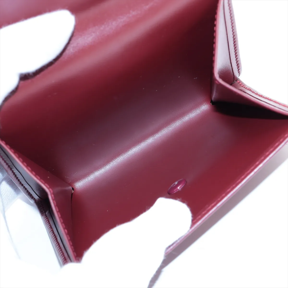 Must Leather Compact Wallet Bordeaux — view 7