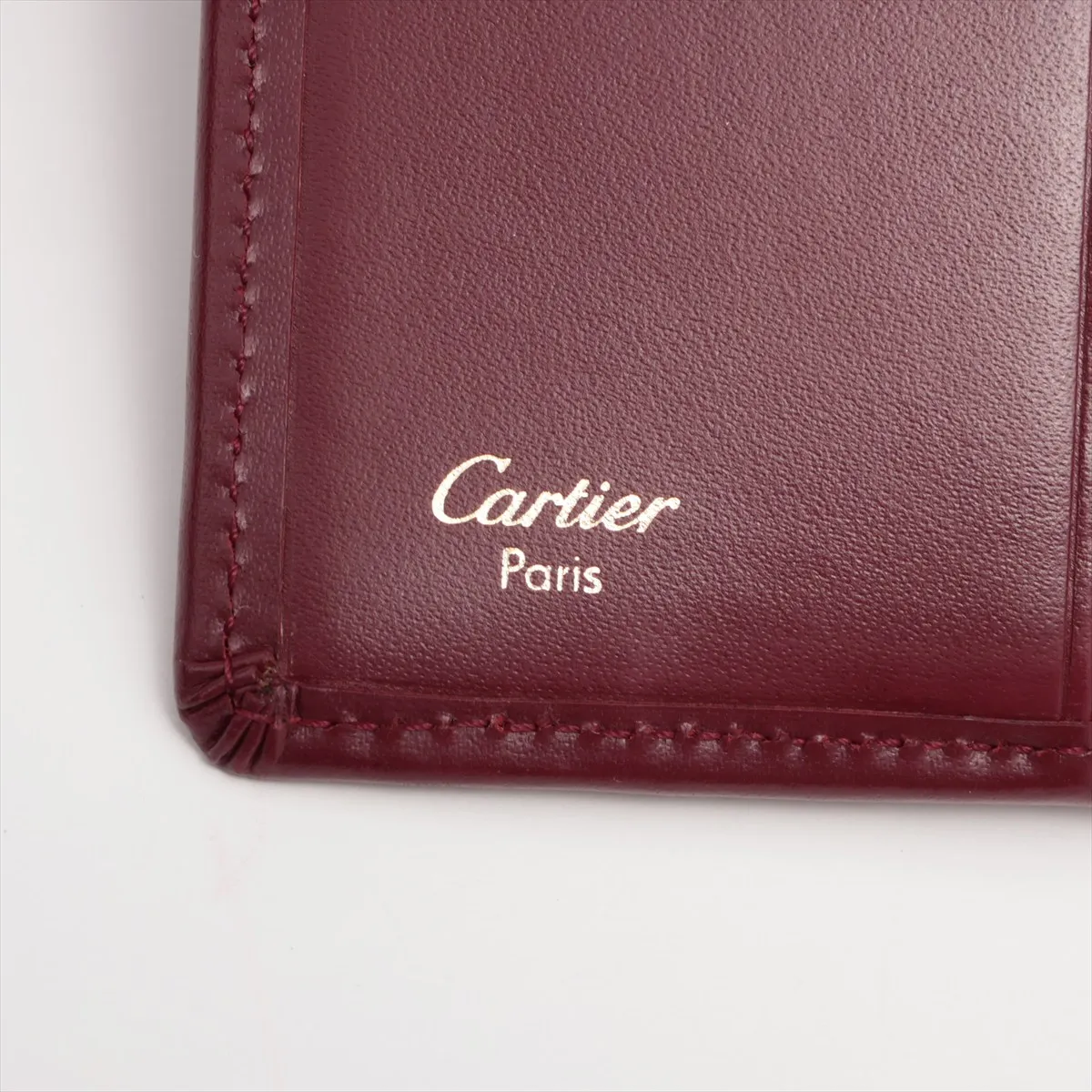 Must Leather Compact Wallet Bordeaux — view 8