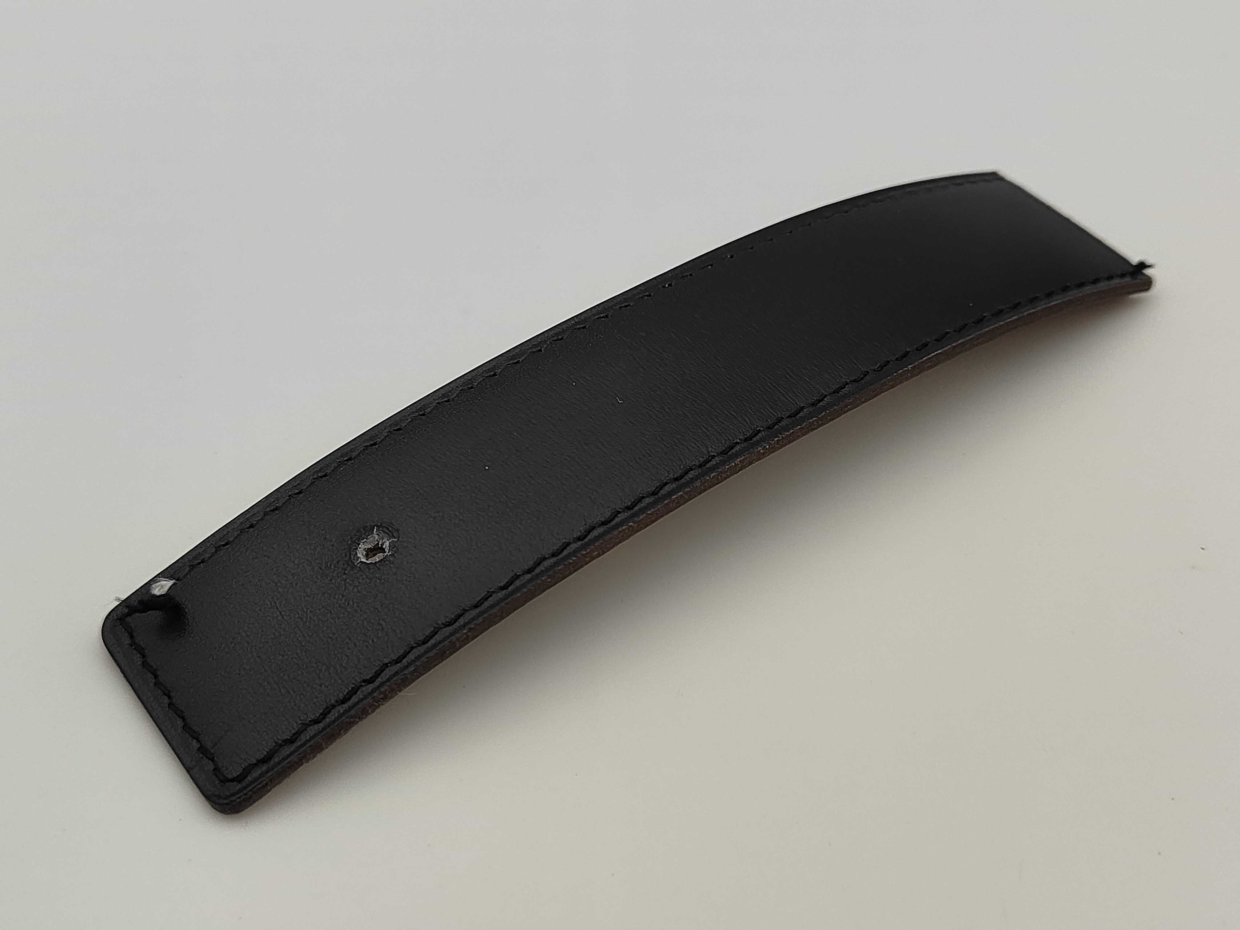 Leather Belt with Y Stamp, Size 40 — view 2