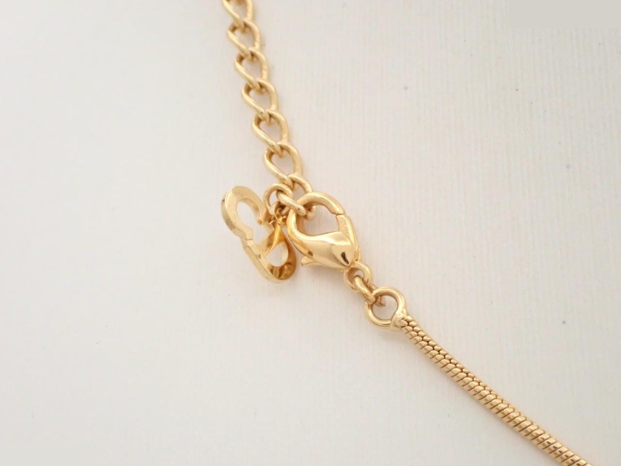 Other lines: Precious metals/necklaces, D logo, gold. — view 2