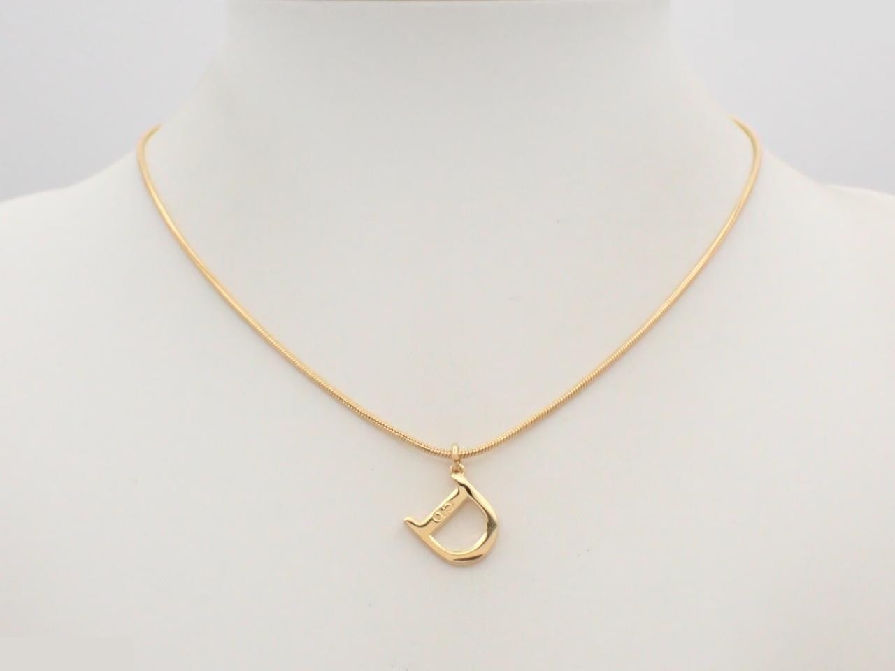 Other lines: Precious metals/necklaces, D logo, gold. — view 3