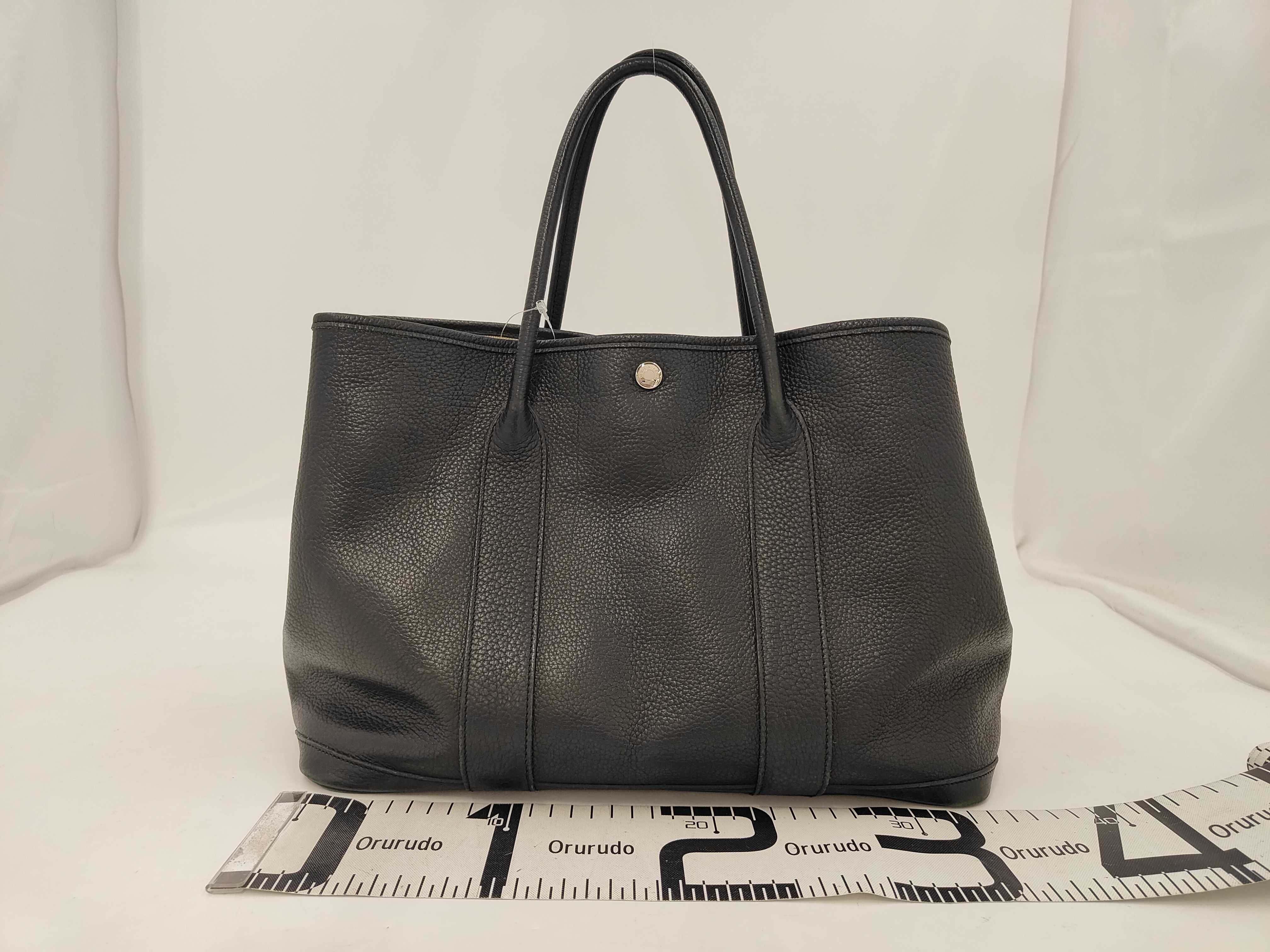Garden Party Negonda/Black/ L stamp/Silver hardware handbag — view 2