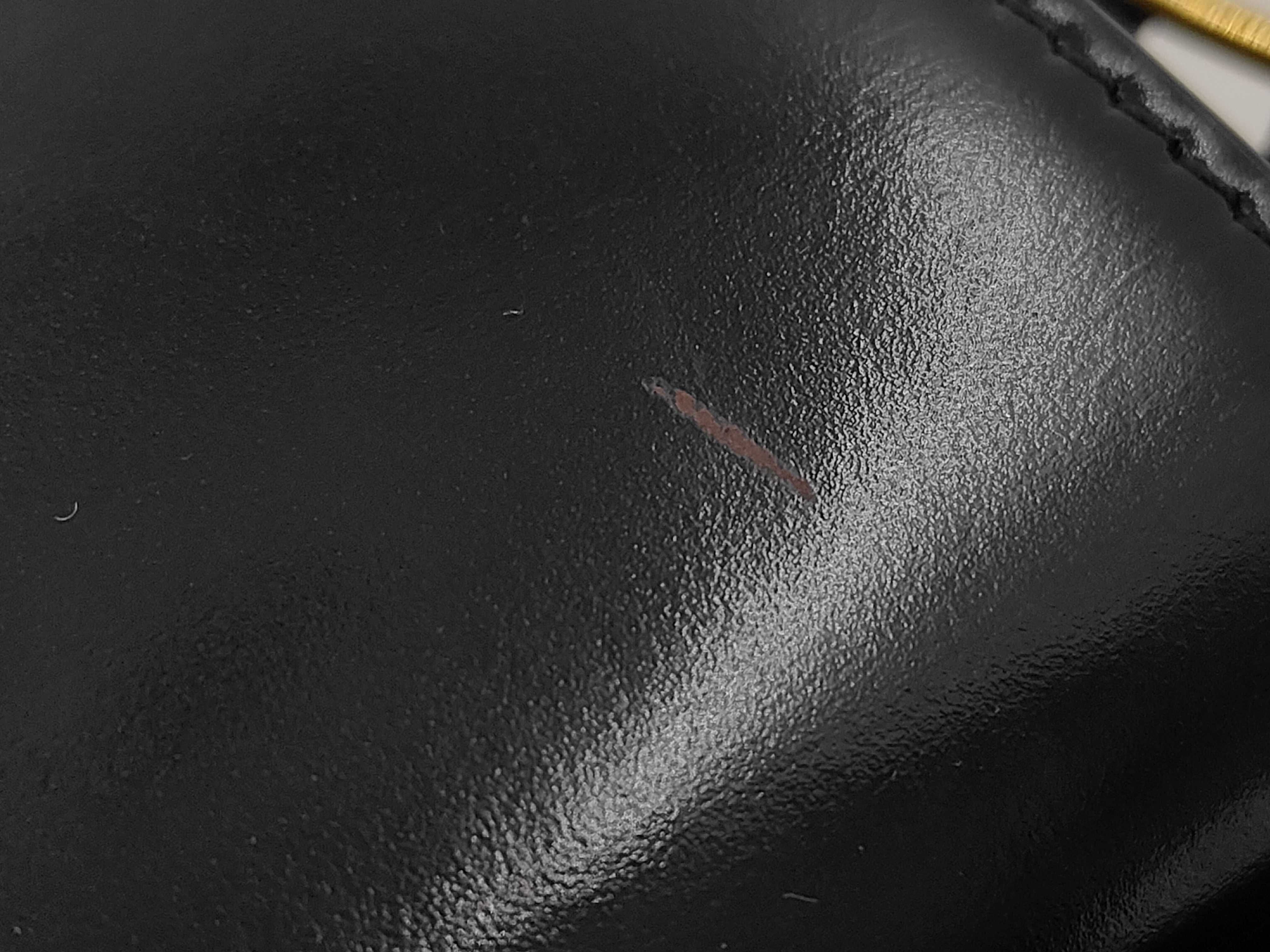 Trinoff Leather Black Shoulder Bag — view 11