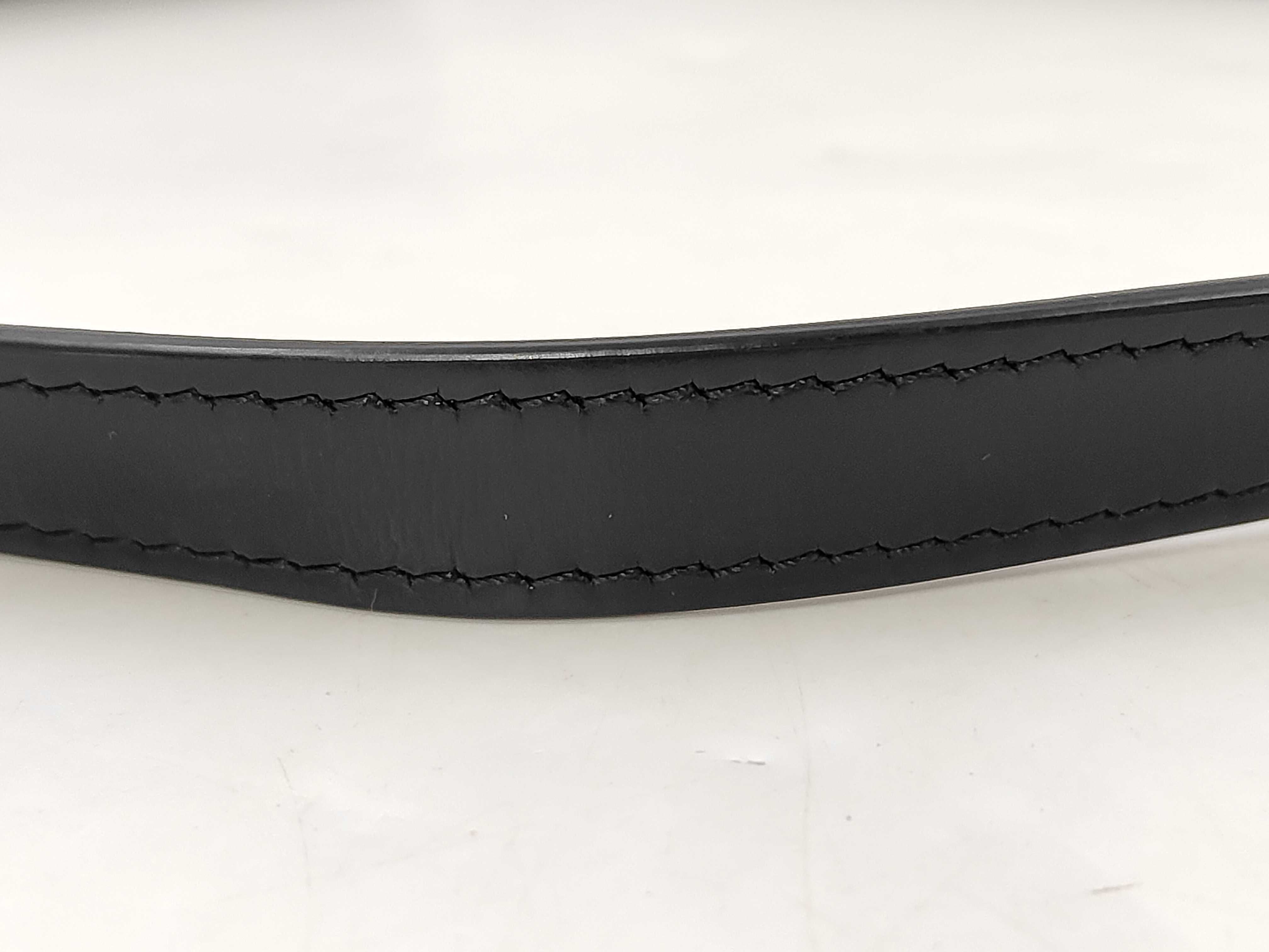 Trinoff Leather Black Shoulder Bag — view 4