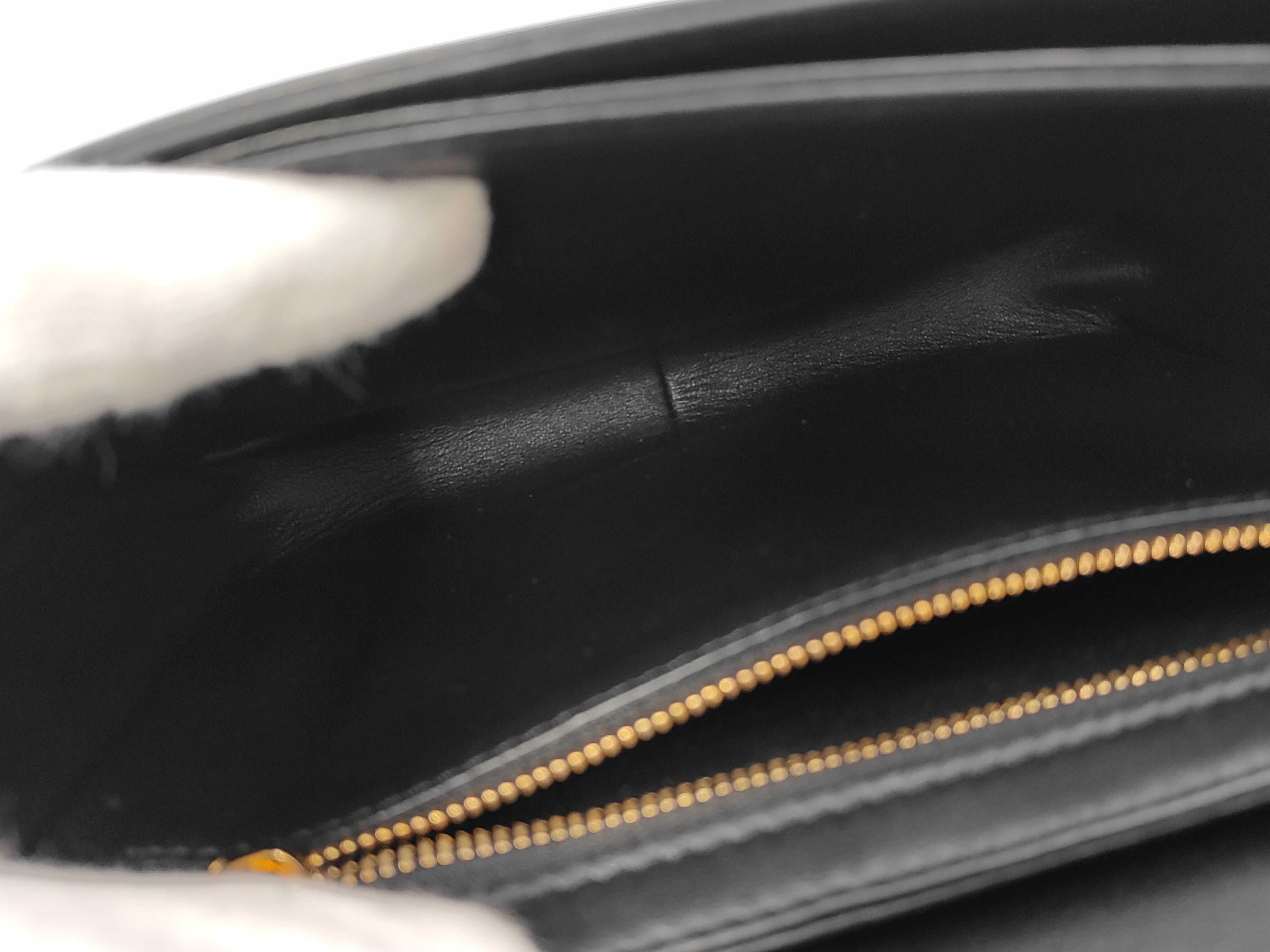 Trinoff Leather Black Shoulder Bag — view 8
