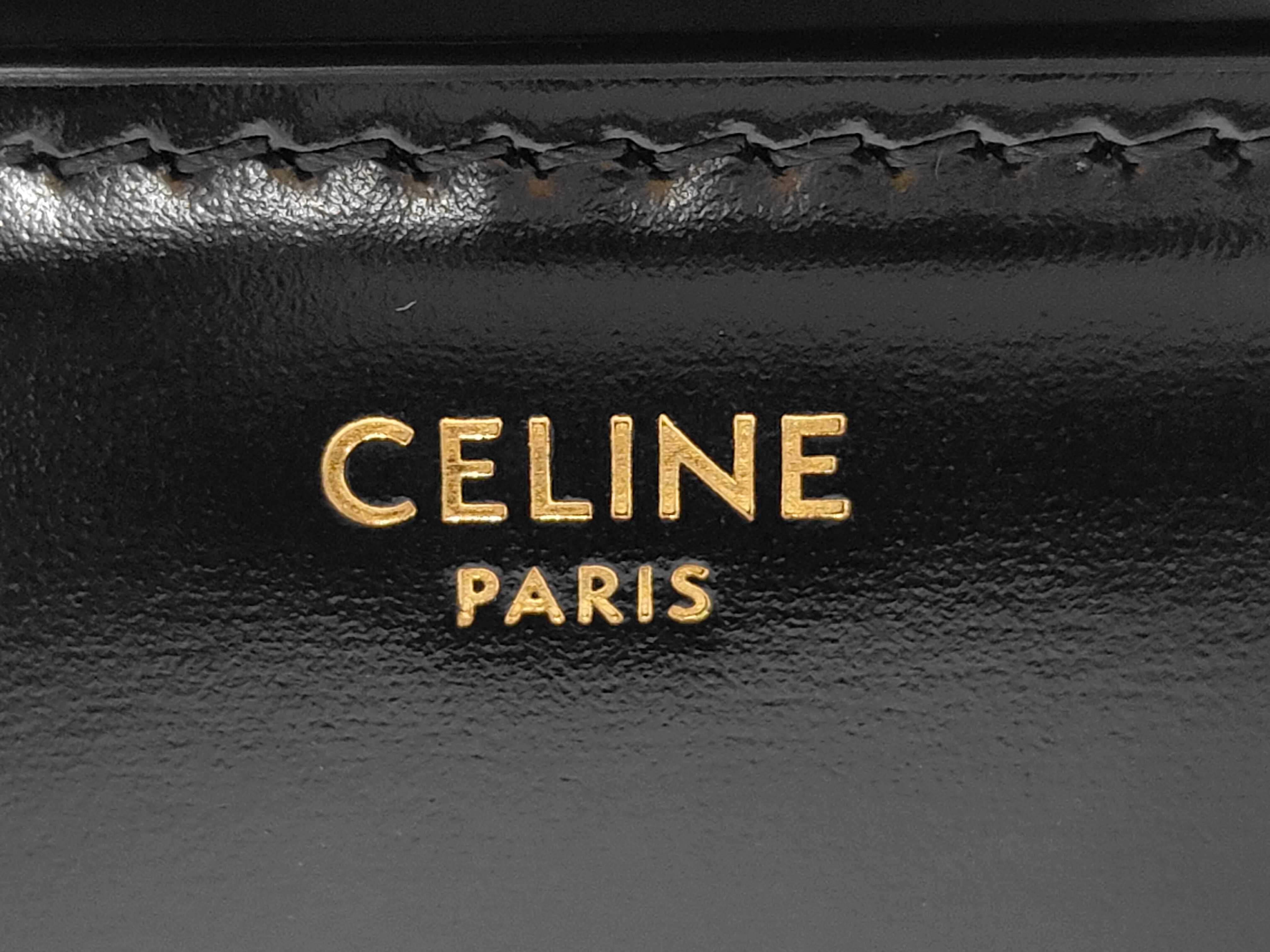 Trinoff Leather Black Shoulder Bag — view 9
