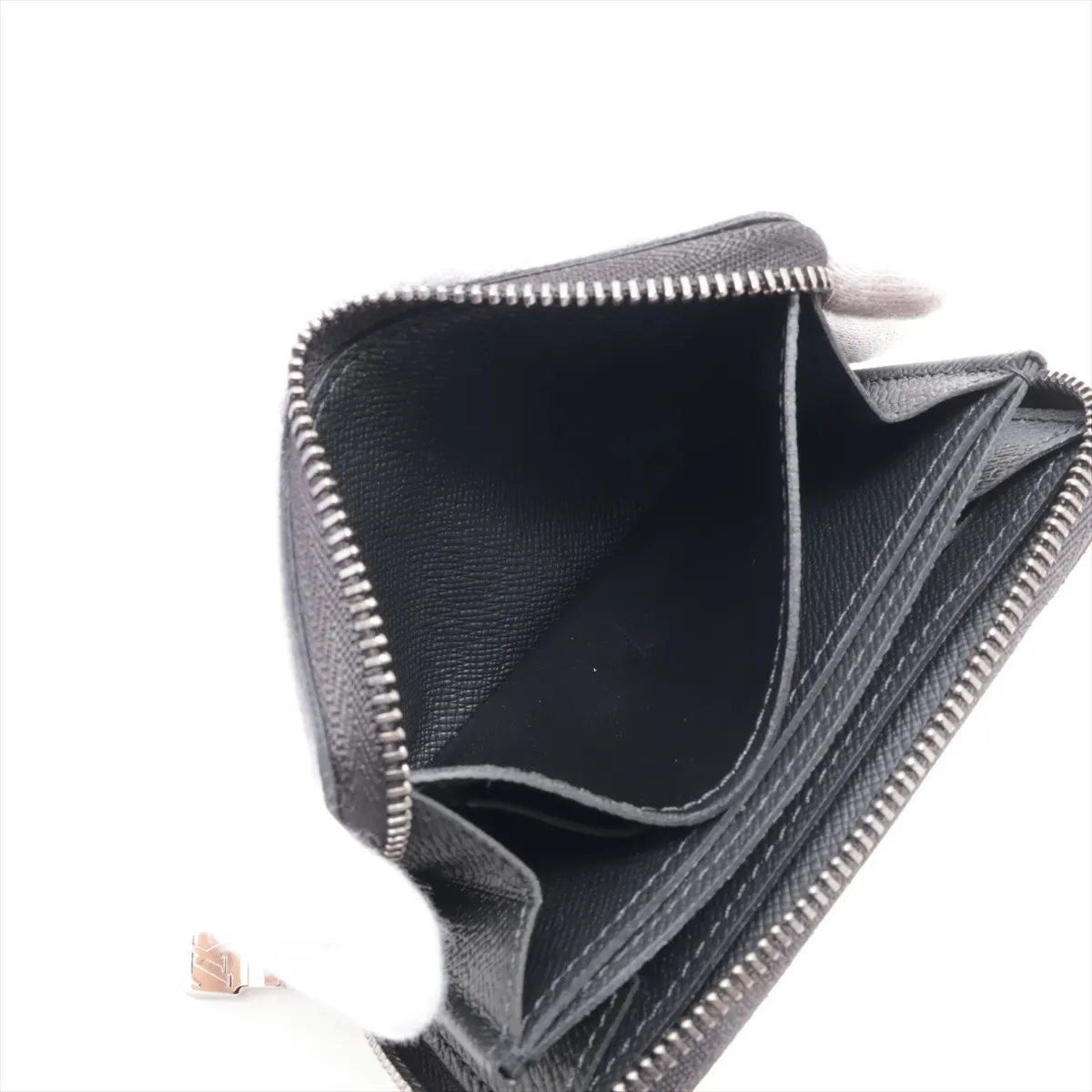 Monogram Eclipse Zippy Coin Purse M81662 Black Coin Case (RFID detected) — view 4