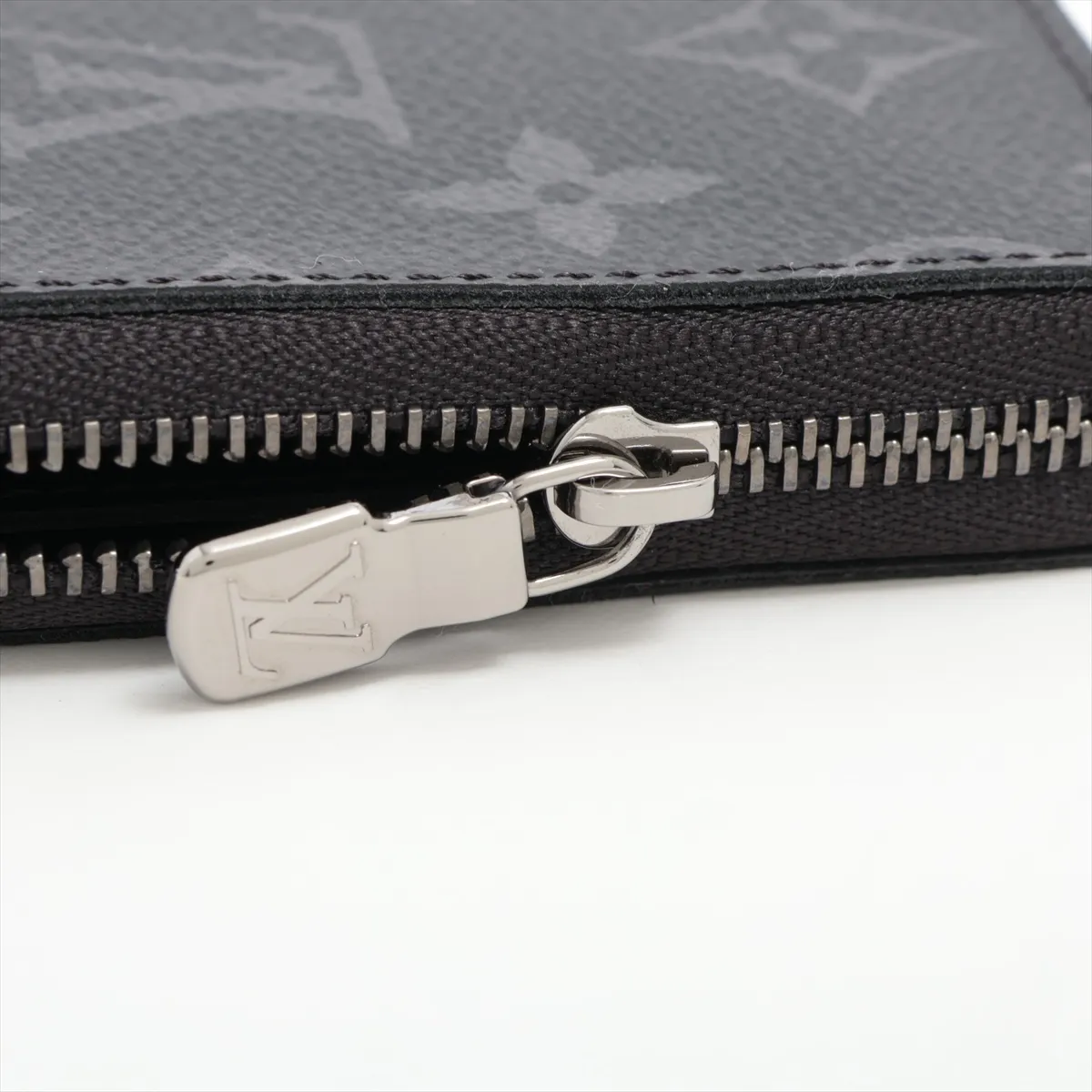 Monogram Eclipse Zippy Coin Purse M81662 Black Coin Case (RFID detected) — view 10