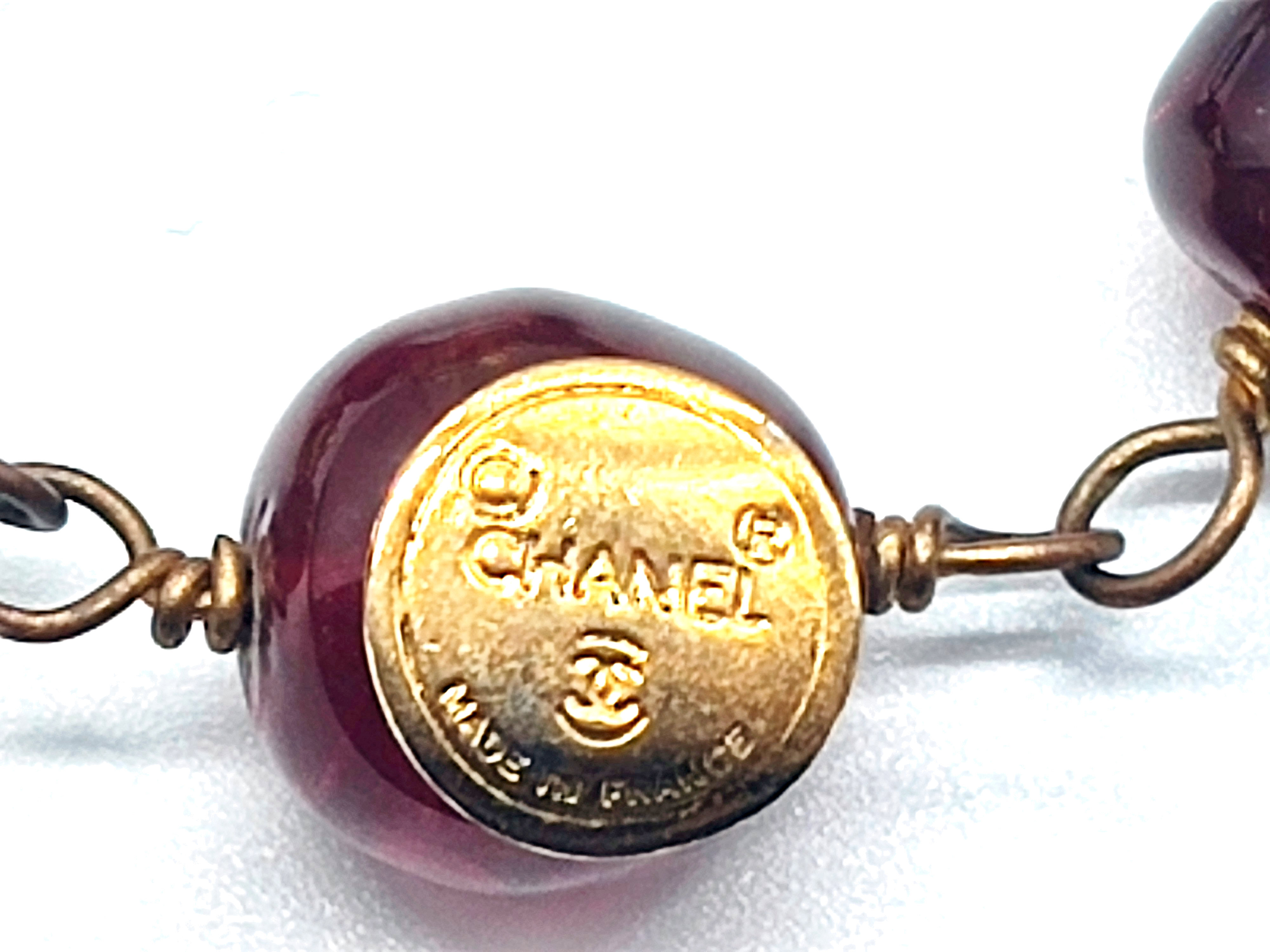 Gripoix Coco Mark Necklace — view 2