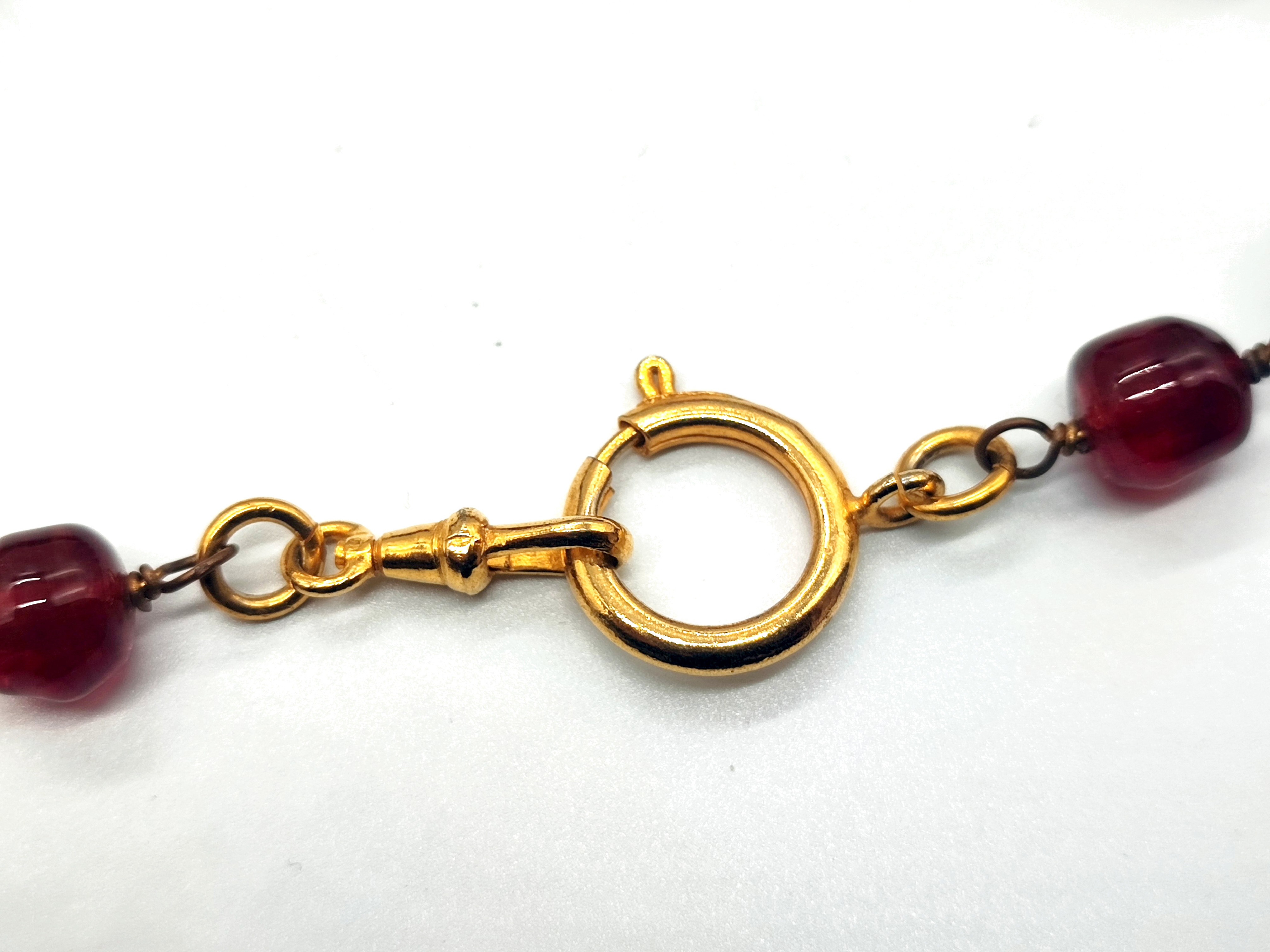 Gripoix Coco Mark Necklace — view 12