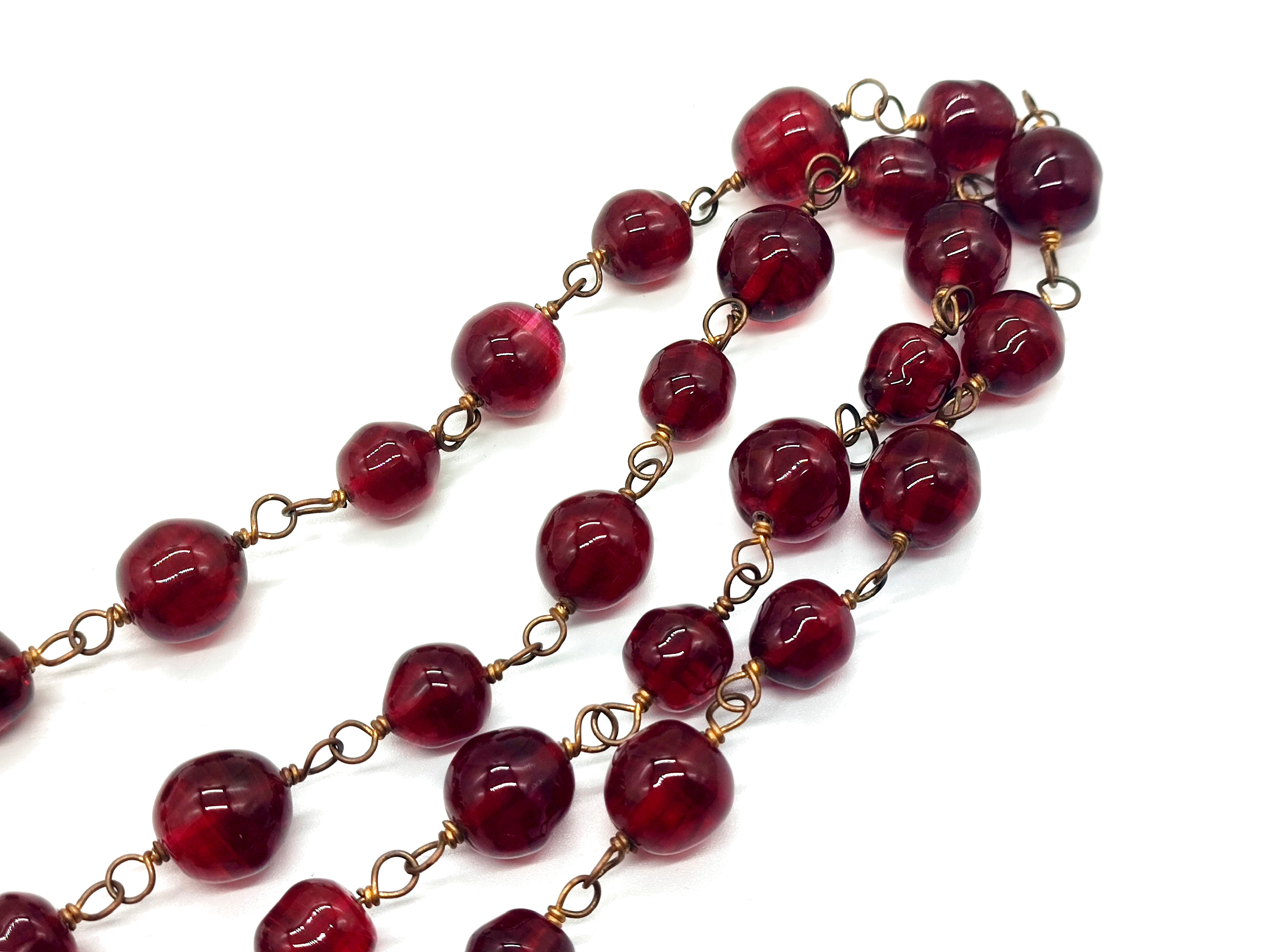 Gripoix Coco Mark Necklace — view 7