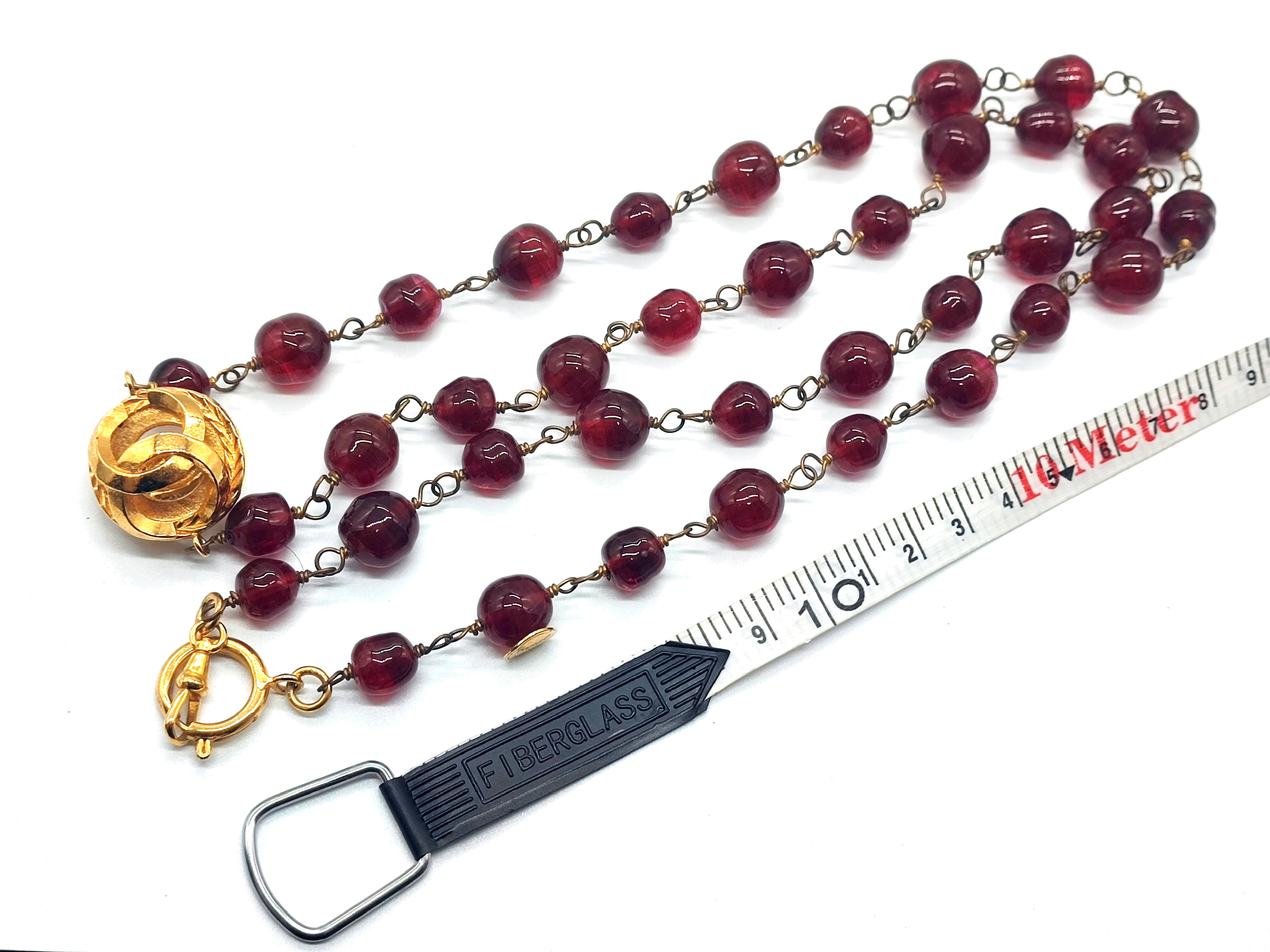 Gripoix Coco Mark Necklace — view 8