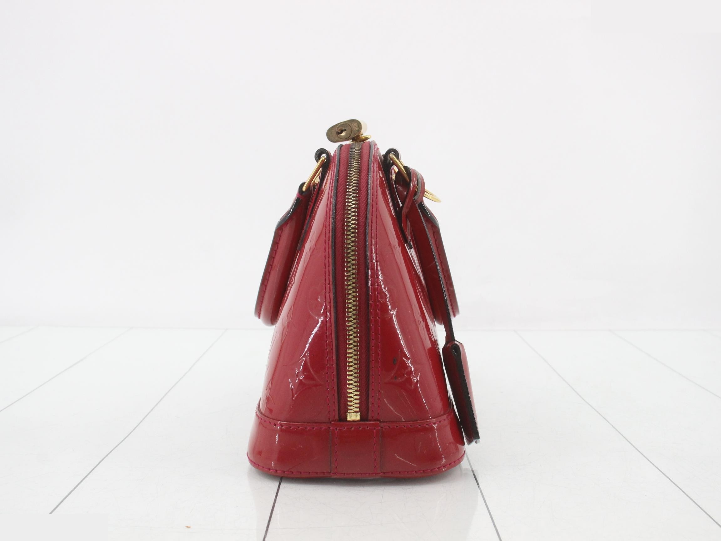 Monogram Vernis Alma BB 2-Way Handbag — view 4