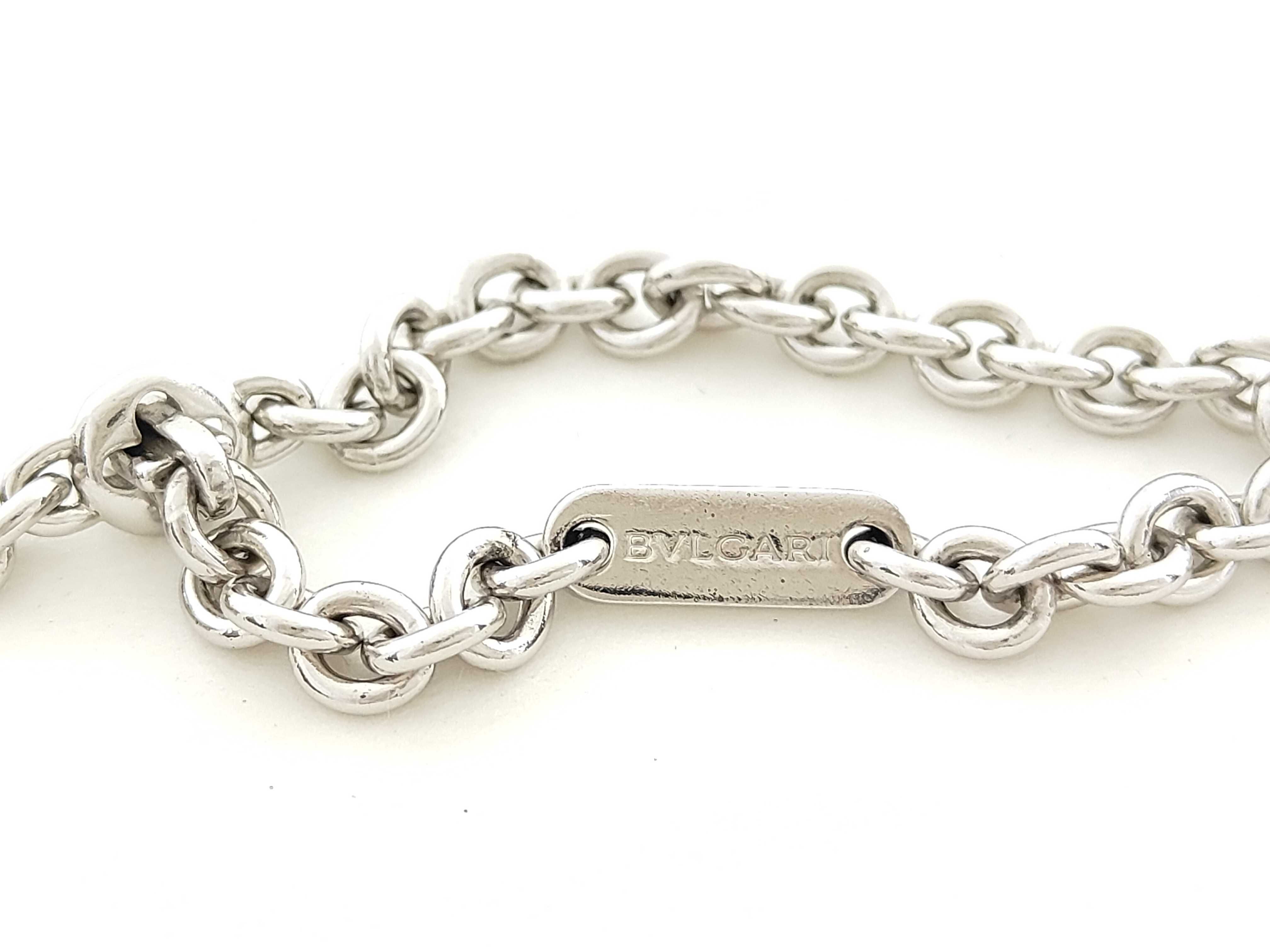 B.Zero1 Bvlgari Bag Charm Bzero1 B.Zero1 Keychain SV925 Silver Key Case/Keychain — view 4