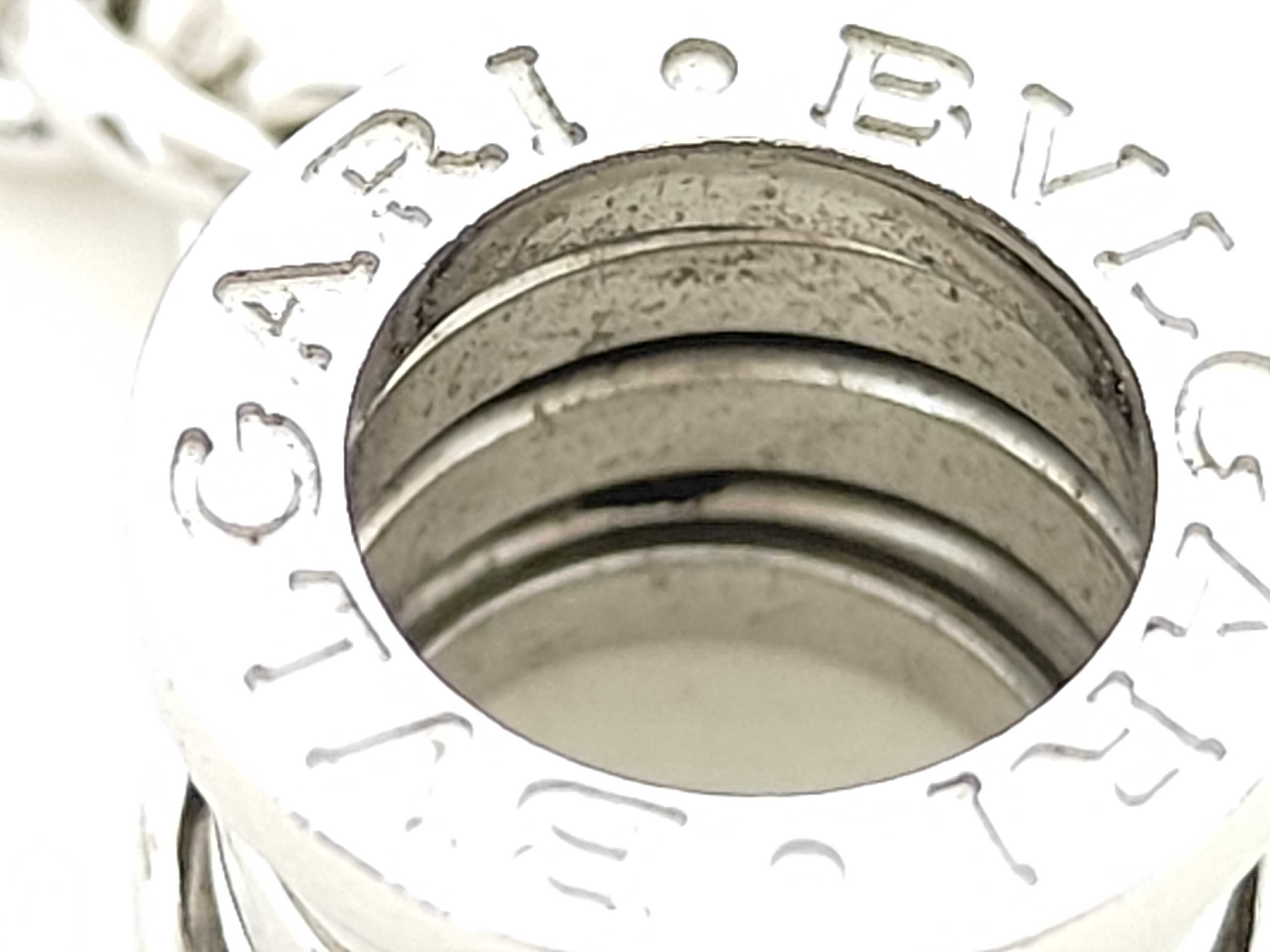 B.Zero1 Bvlgari Bag Charm Bzero1 B.Zero1 Keychain SV925 Silver Key Case/Keychain — view 7
