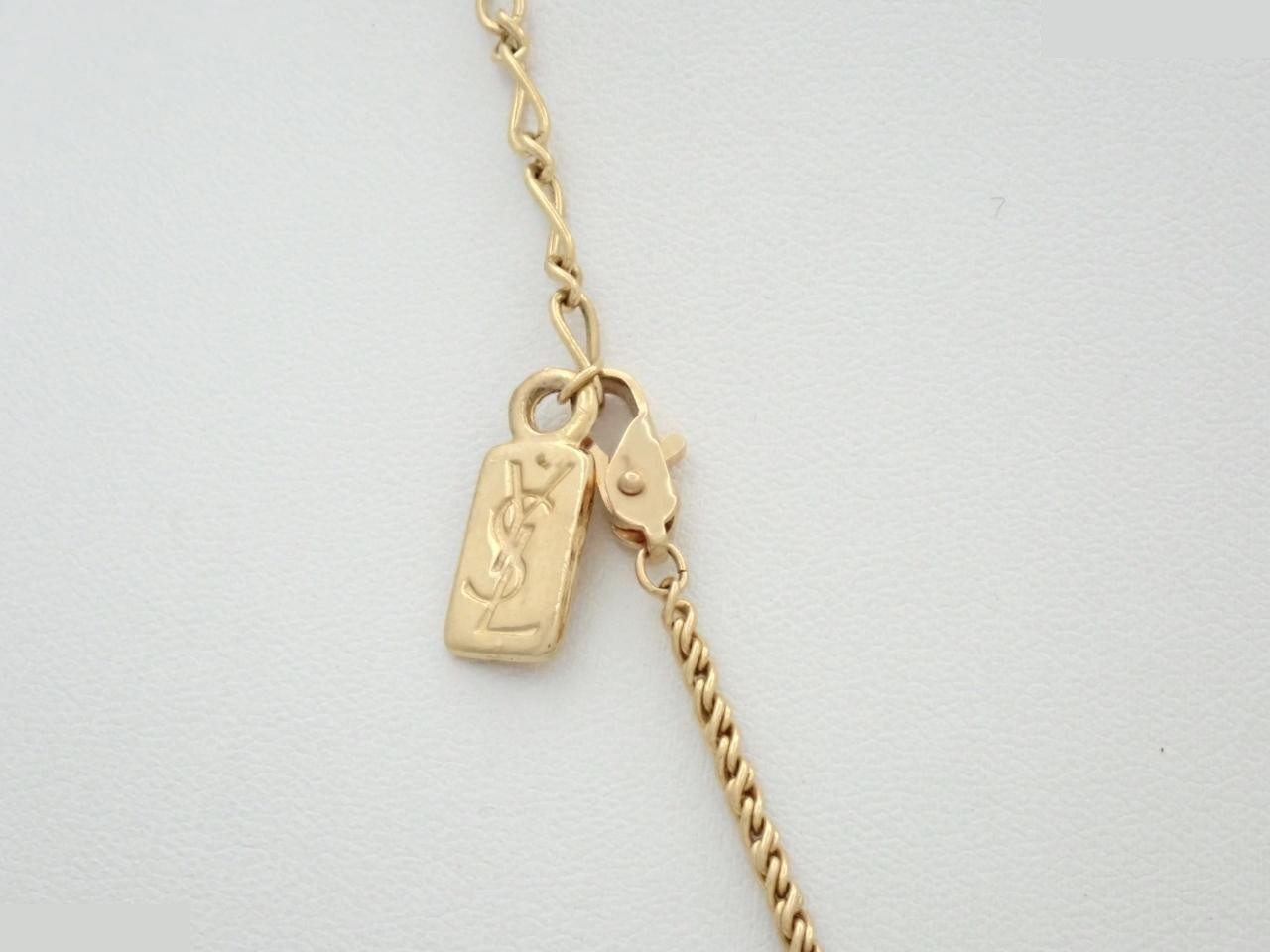 Rhinestone GP Necklace, Chain approx. 48cm — view 2