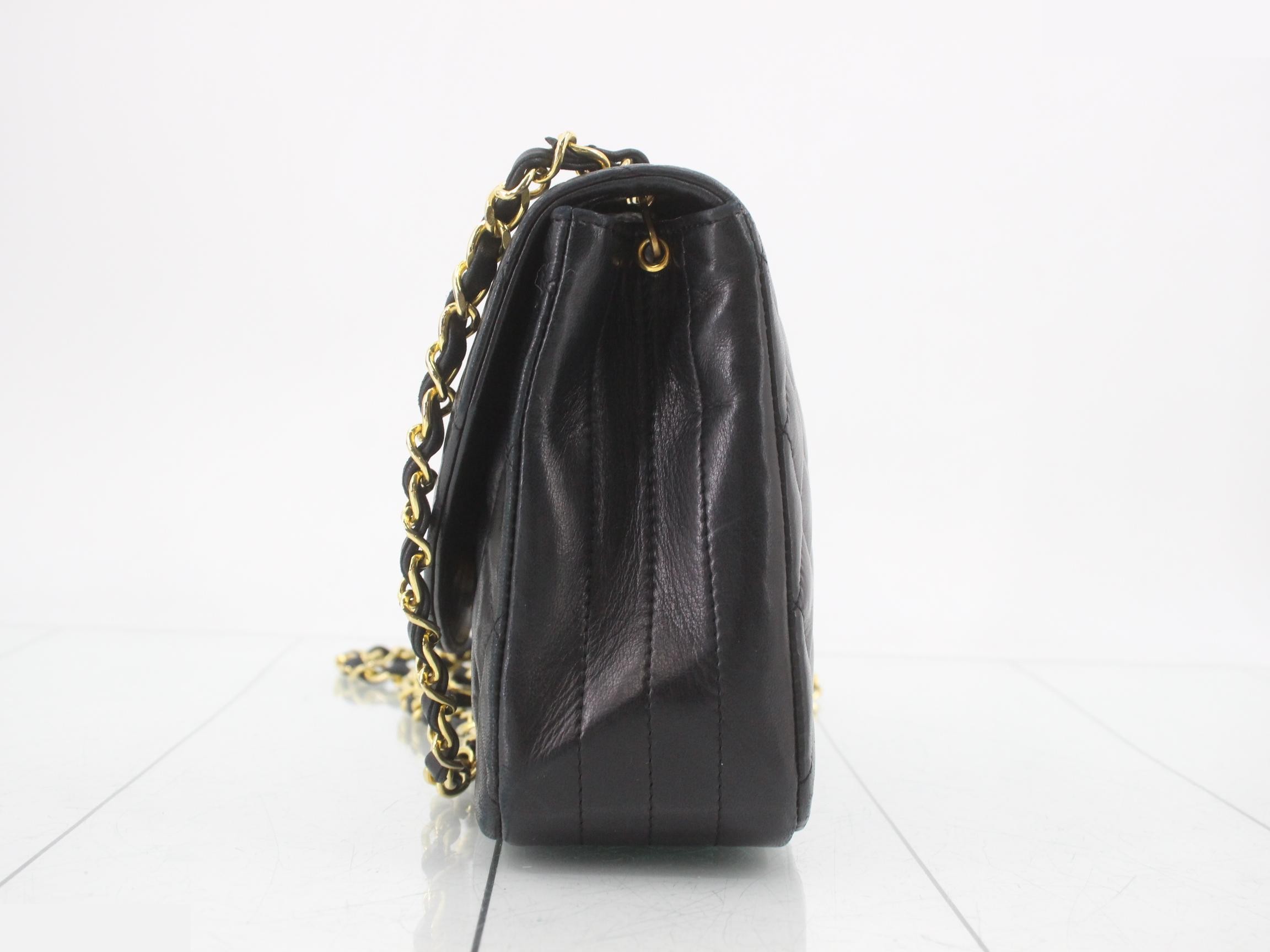 Matelassé Chain Shoulder Bag — view 3