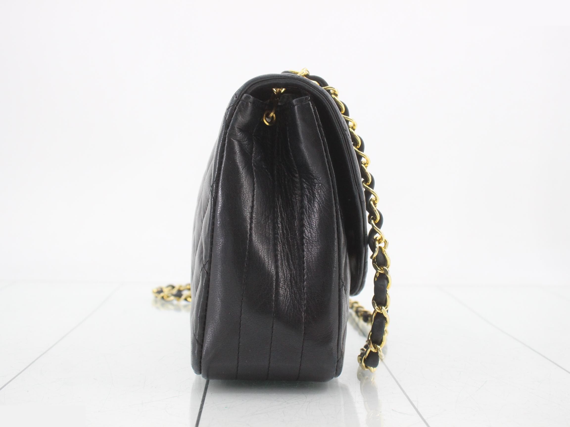 Matelassé Chain Shoulder Bag — view 4