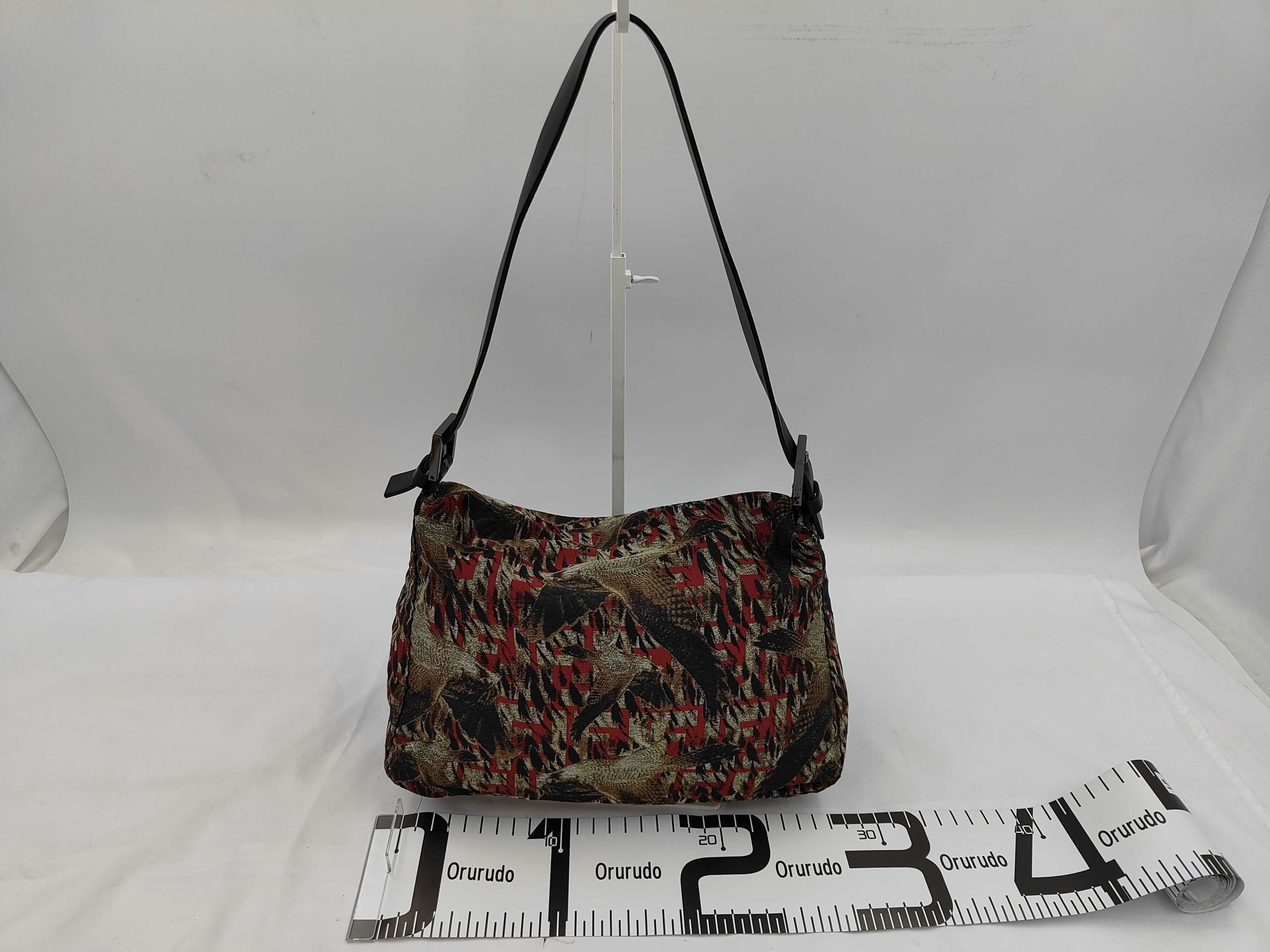 Mamma Baguette Eagle Pattern Canvas Bag — view 2