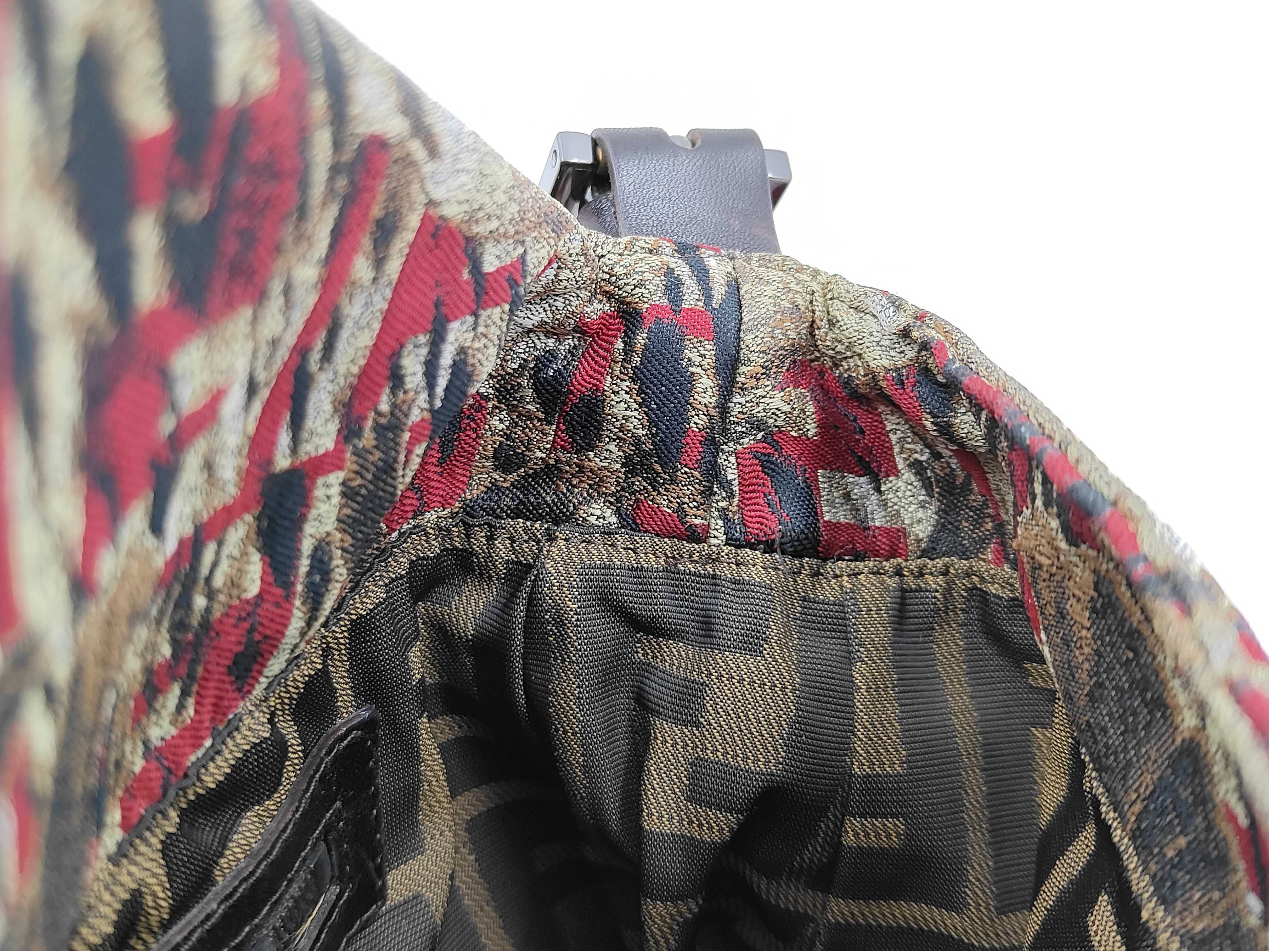 Mamma Baguette Eagle Pattern Canvas Bag — view 8