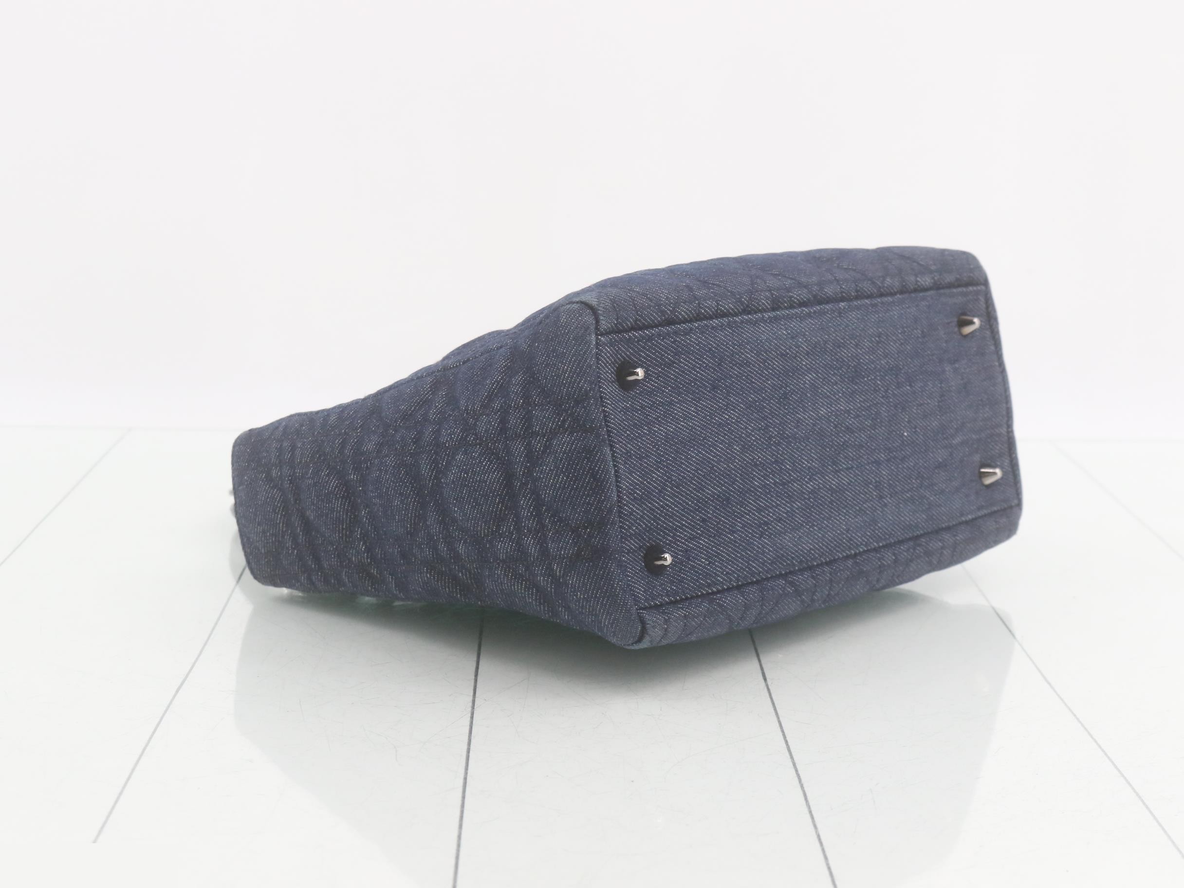 Cannage Lady Dior Denim — view 5
