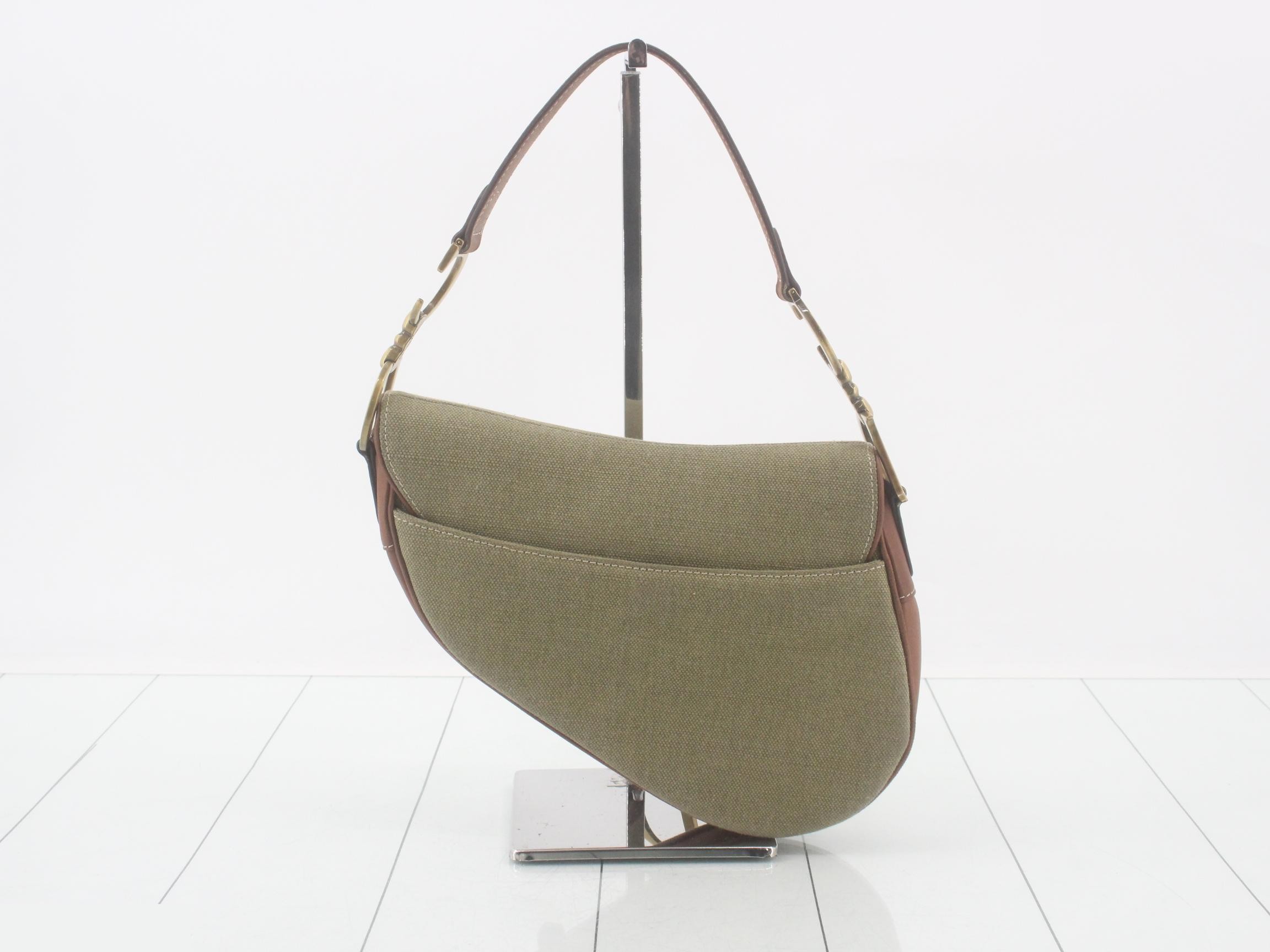 Saddlebag, Canvas/Leather, One-Shoulder Bag — view 2