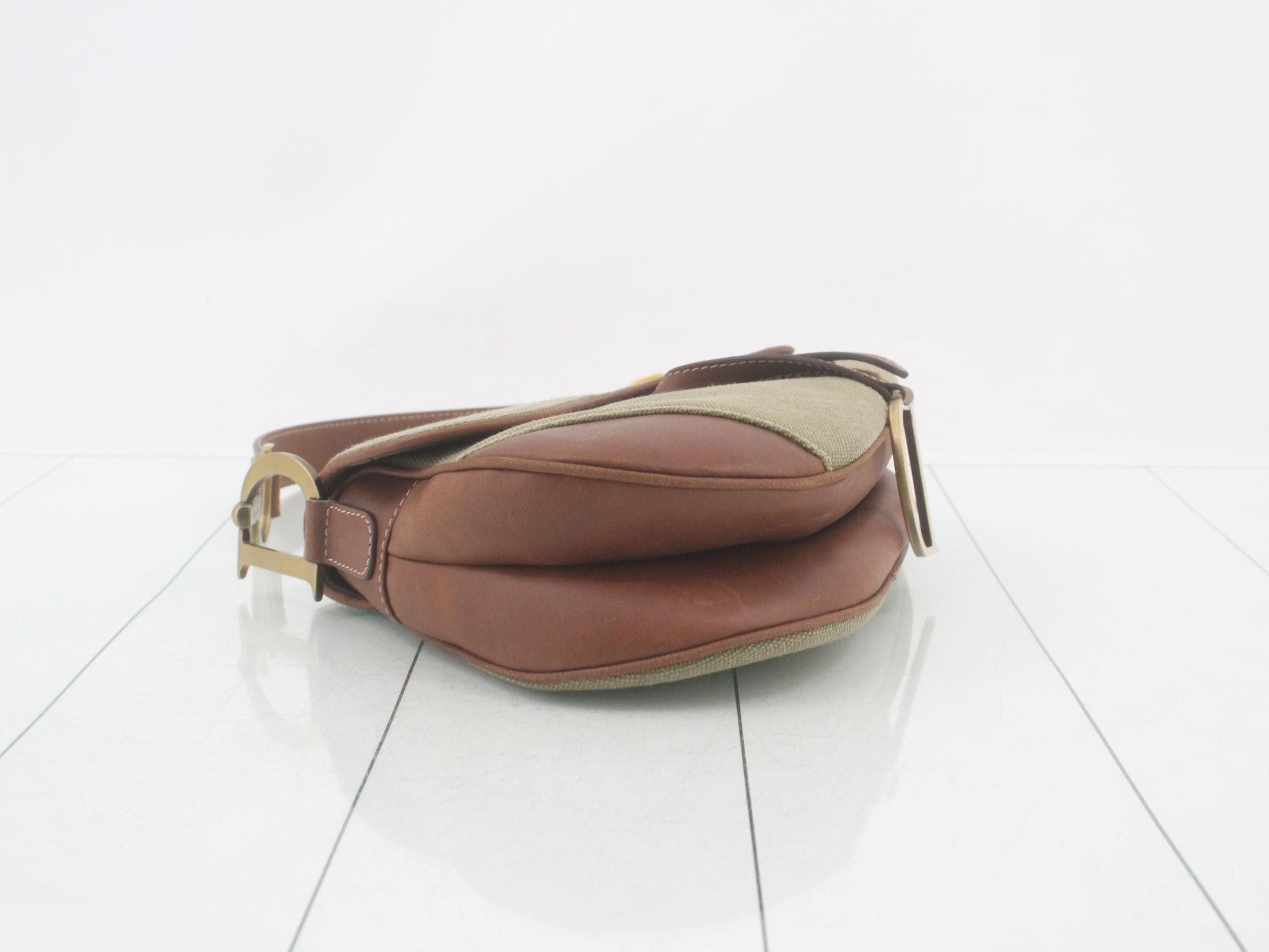 Saddlebag, Canvas/Leather, One-Shoulder Bag — view 5