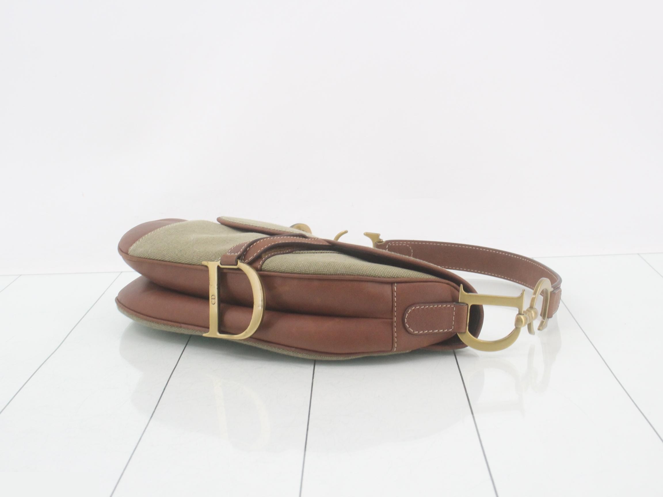 Saddlebag, Canvas/Leather, One-Shoulder Bag — view 6