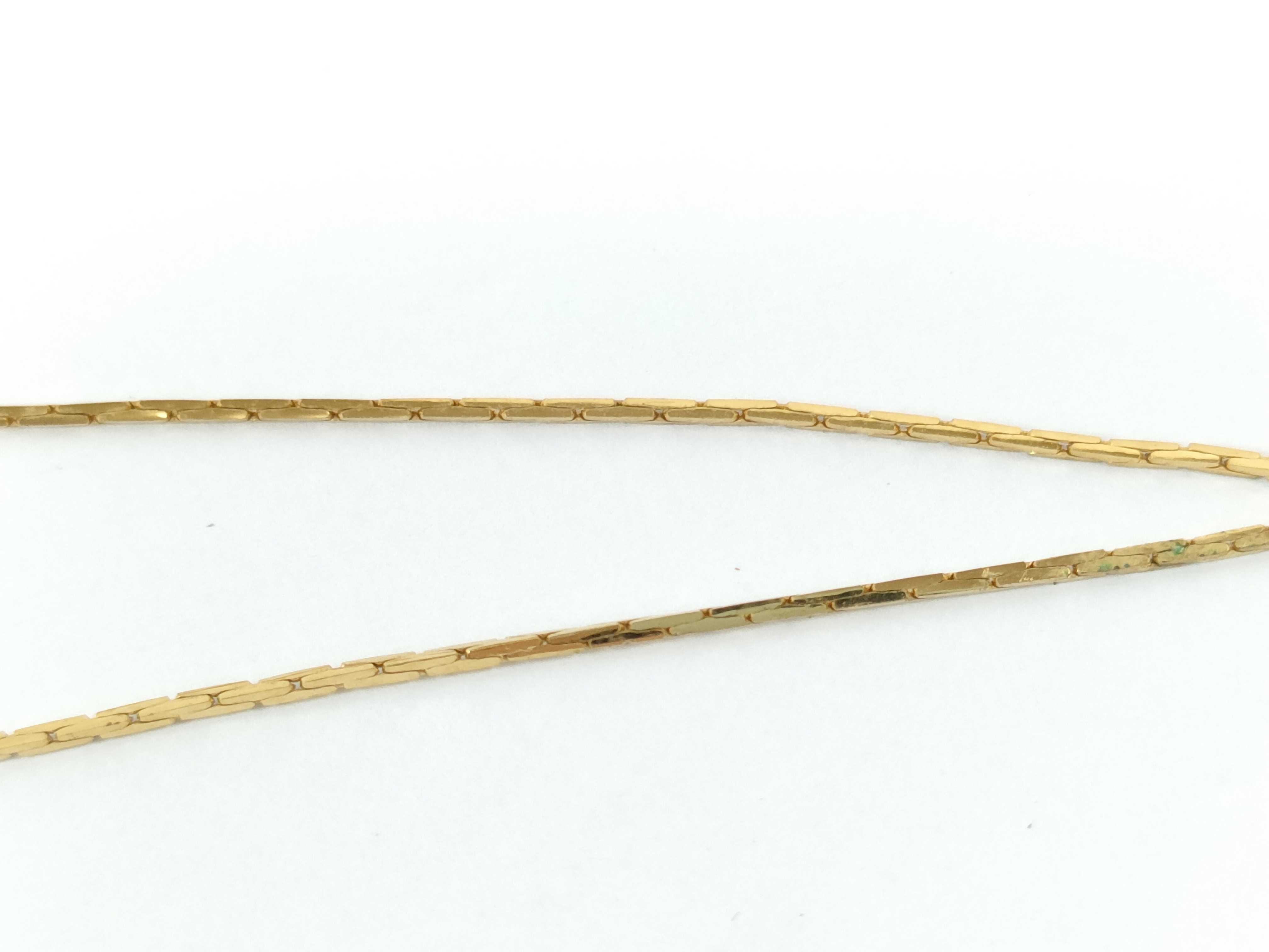 4G Logo Black Gold Necklace — view 6