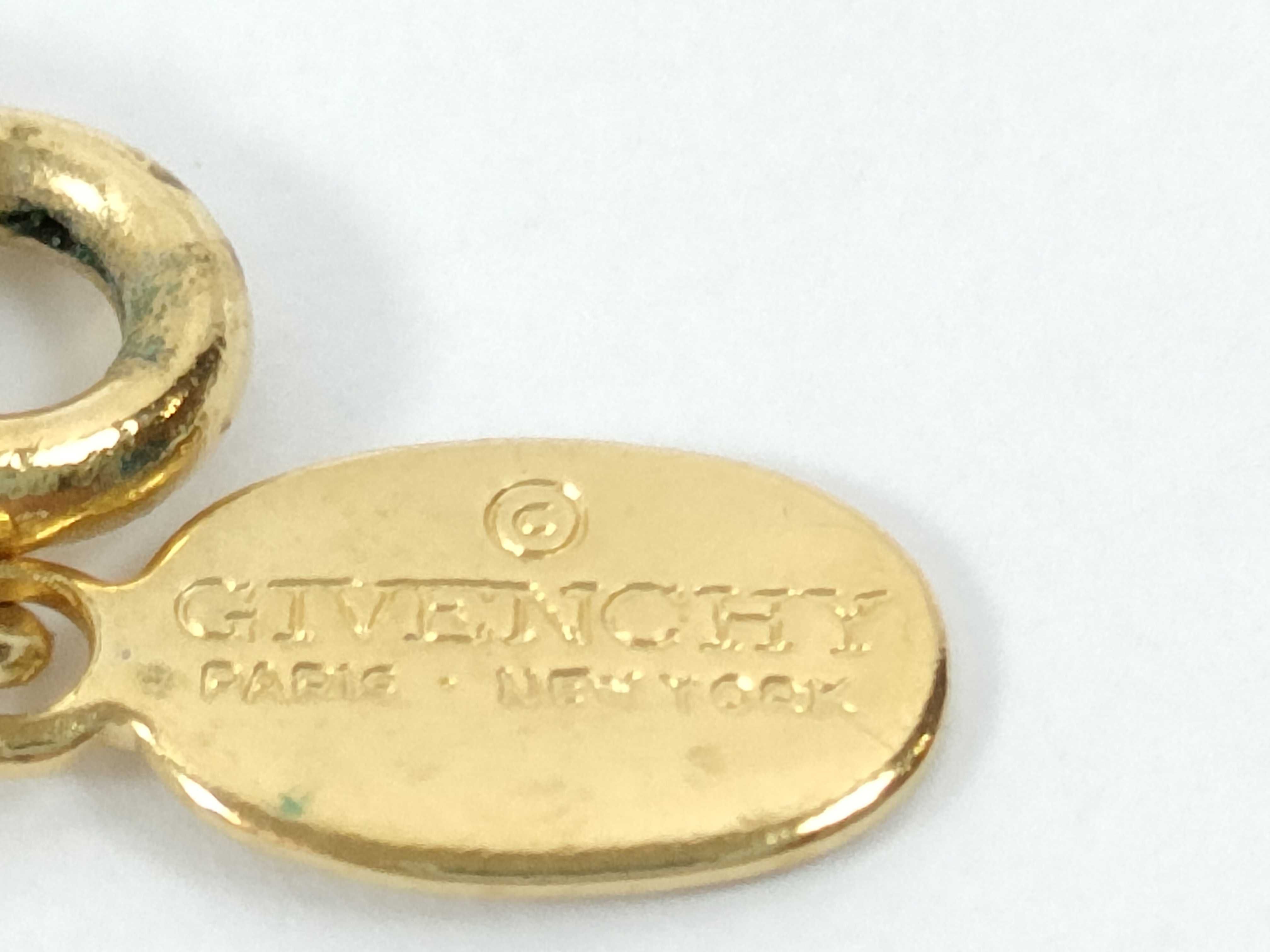 4G Logo Black Gold Necklace — view 8