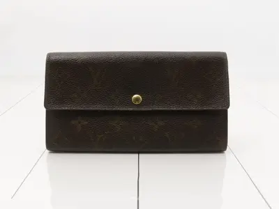 Monogram Pochette Portemonnaie Credit Bi-fold Long Wallet